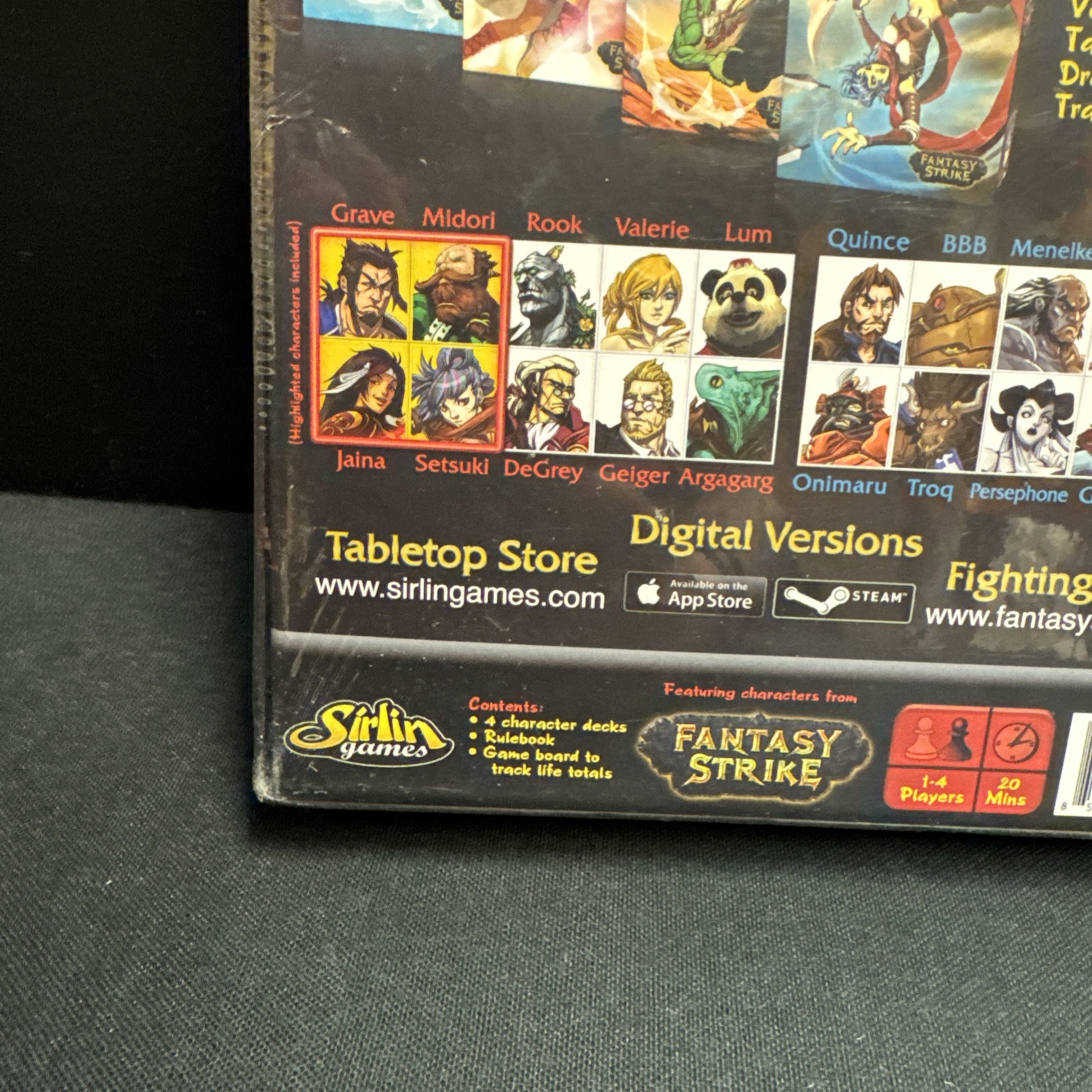Yomi Round 1 Fighting Card Game Complete Sirlin Games SEALED NEW