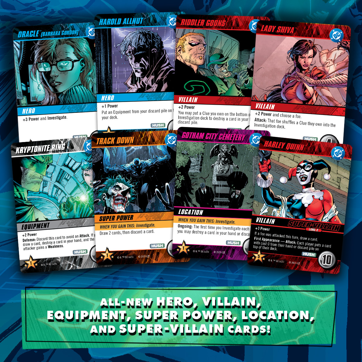 DC Deck-Building Game Crossover Pack 12: Batman: Hush (Kickstarter Edition)