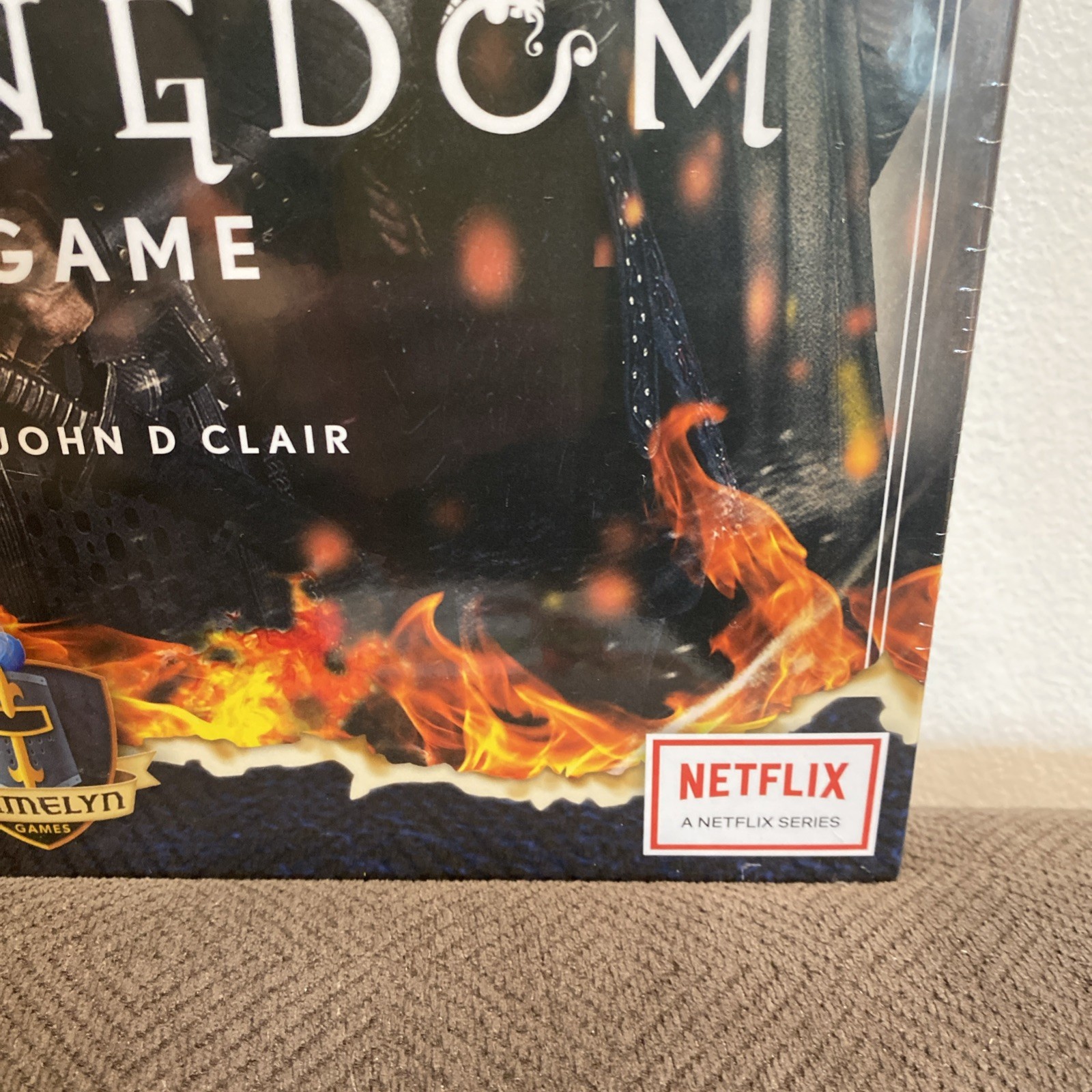 New Sealed The Last Kingdom Board Game By Gamelyn Games Strategy Netflix