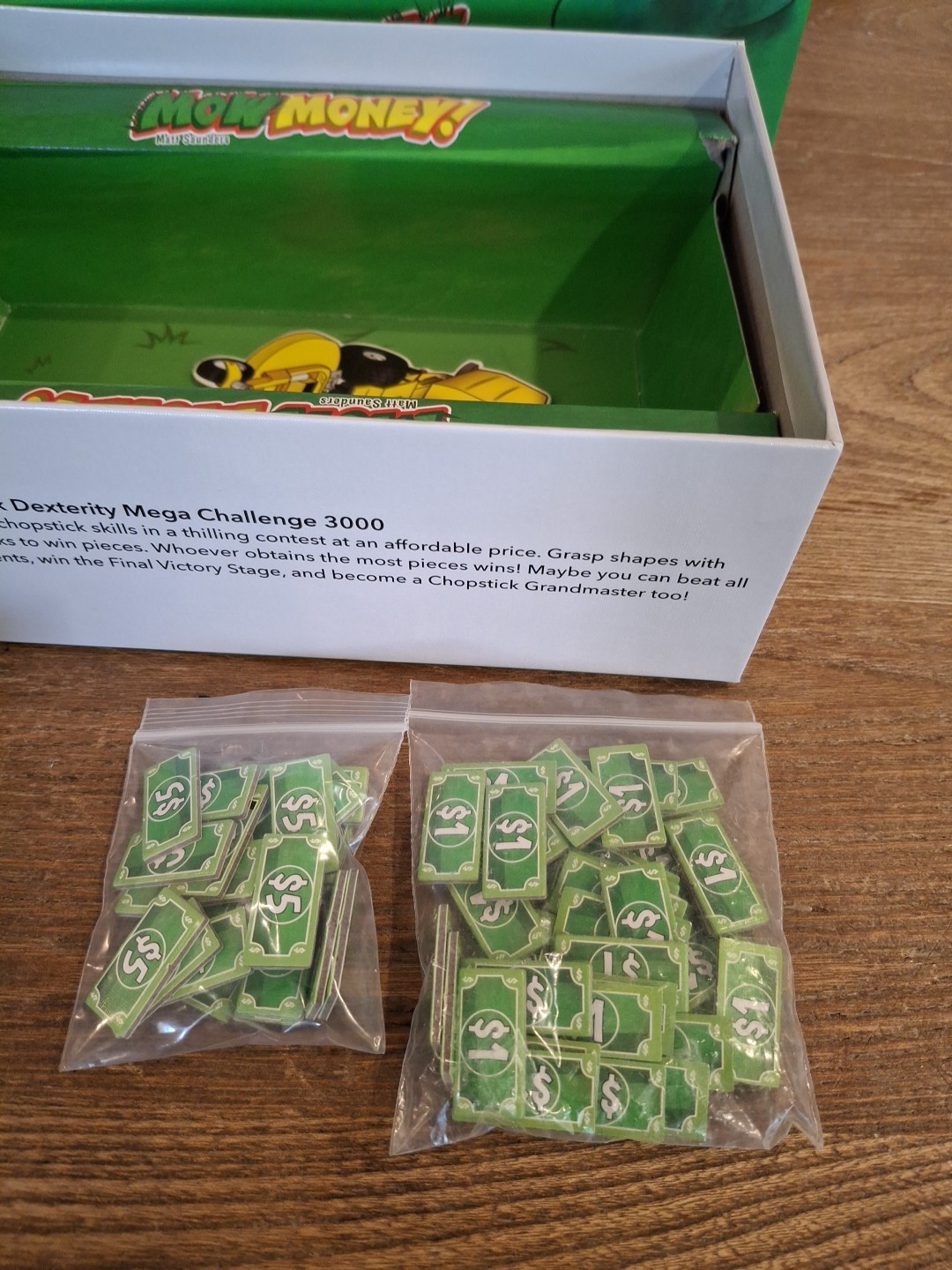 Mayday Games MOW MONEY Game by Matt Saunders 100% Complete Economy Game