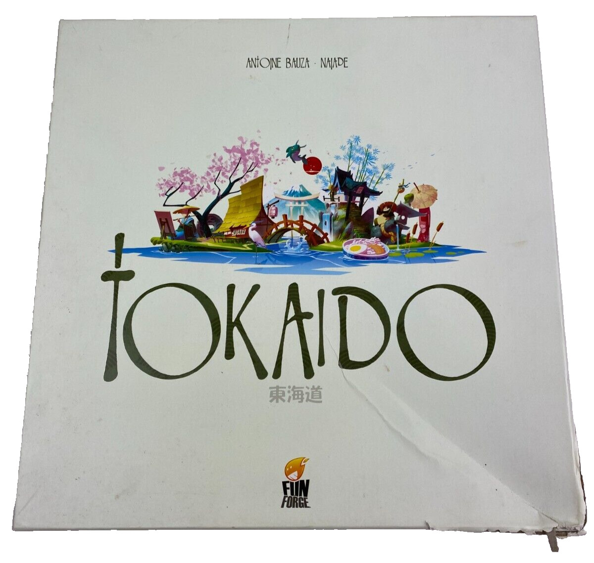 Tokaido Board Game By Fun Forge Punched Missing Travelers Markers