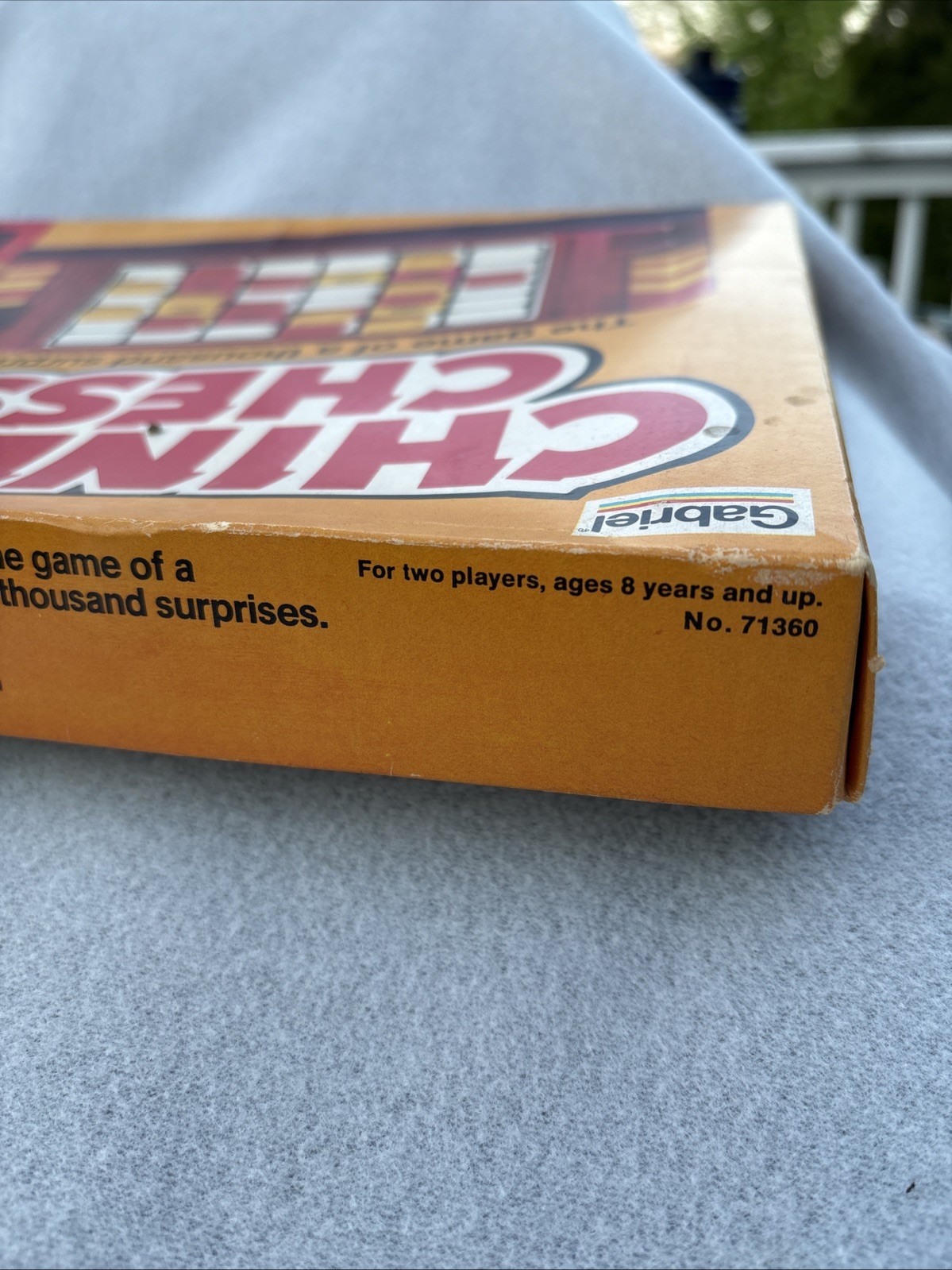 Chinese Chess Game Gabriel COMPLETE 1981 The Game Of A Thousand Surprise Vintage