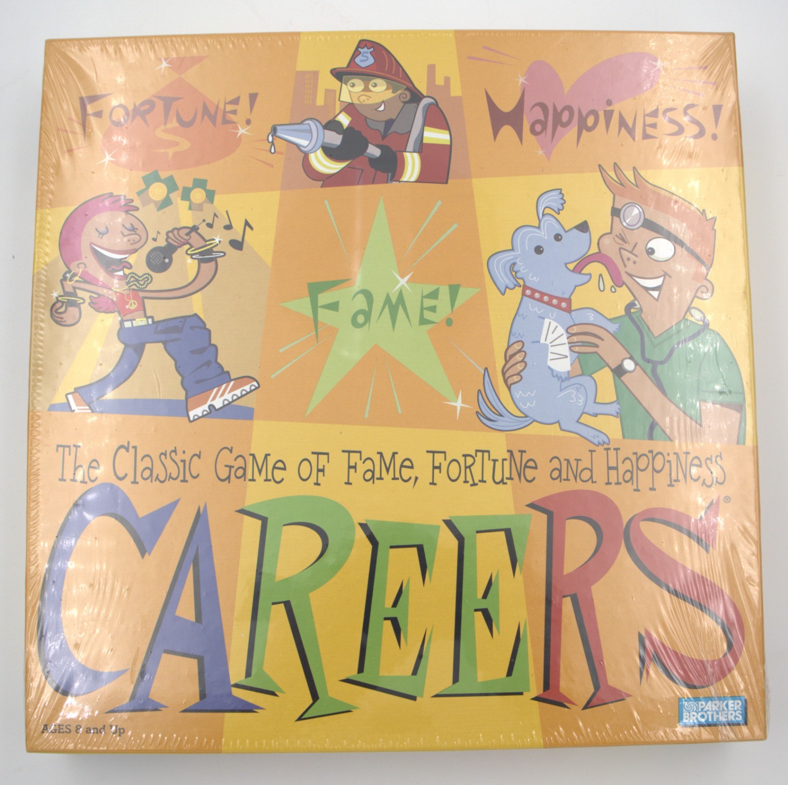 Careers Board Game 2003 Parker Brothers Hasbro Factory Sealed New Family Game