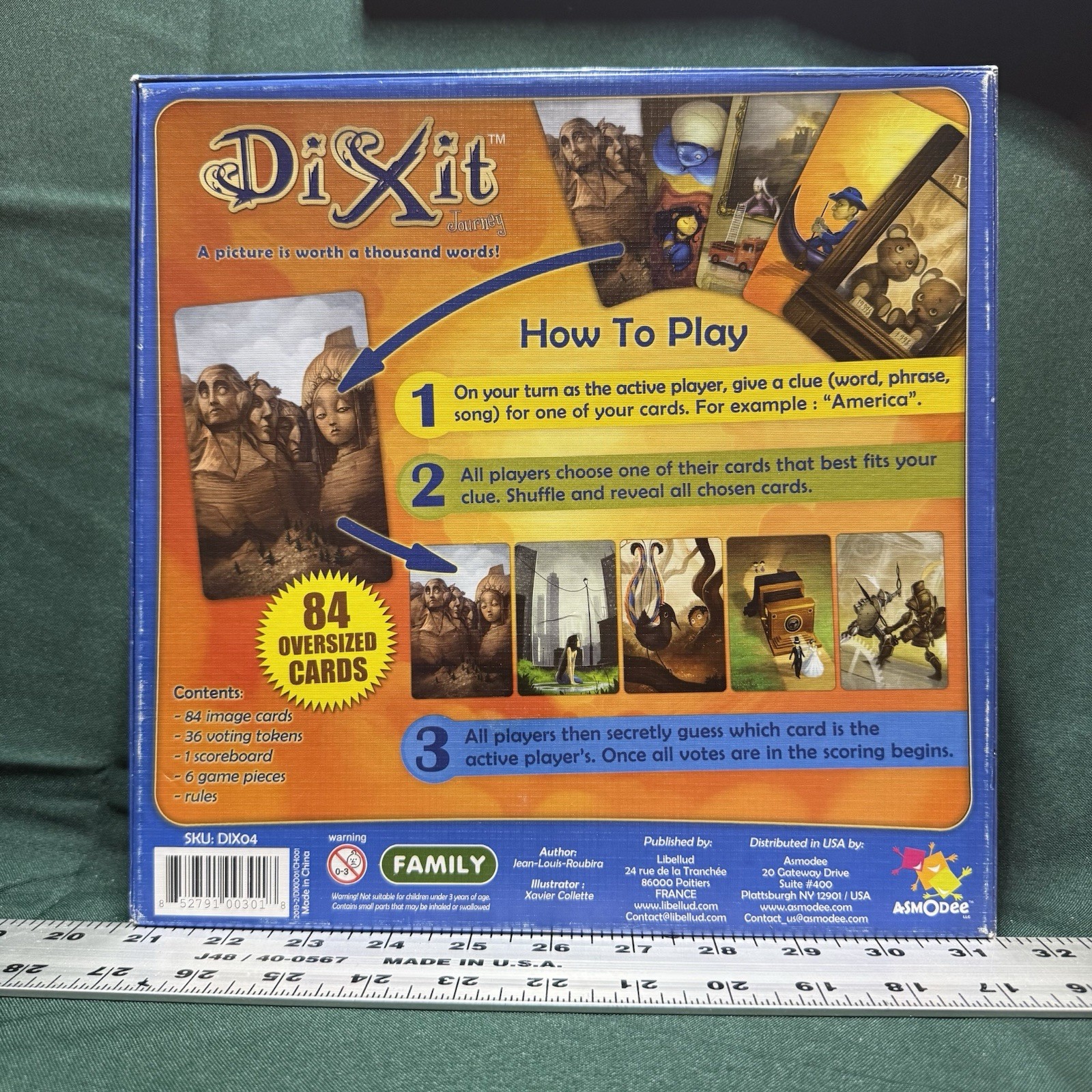 Dixit Journey A Picture Is Worth A Thousand Words Family Board Game