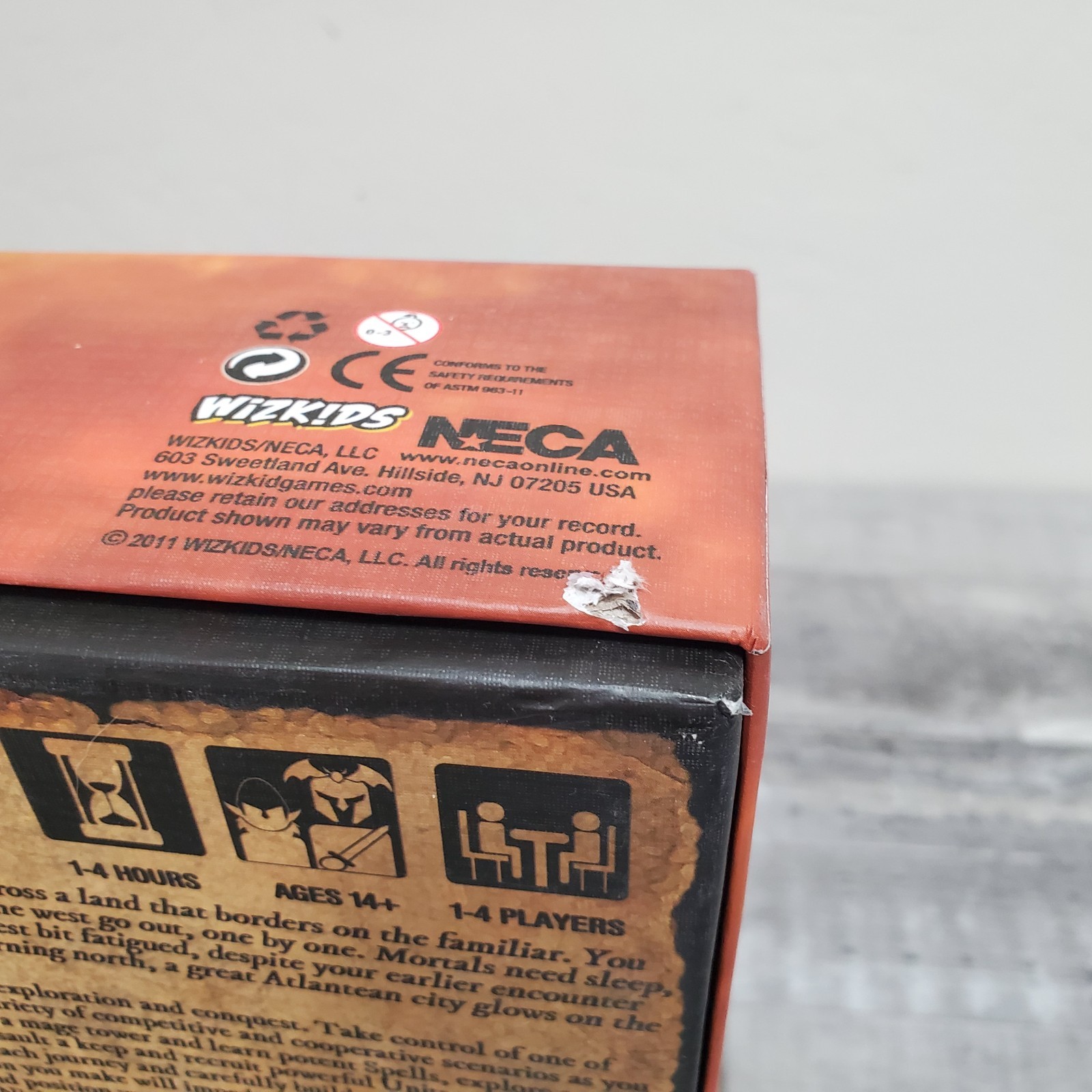 Mage Knight Board Game – Standard Edition – WizKids NECA – Complete VGC