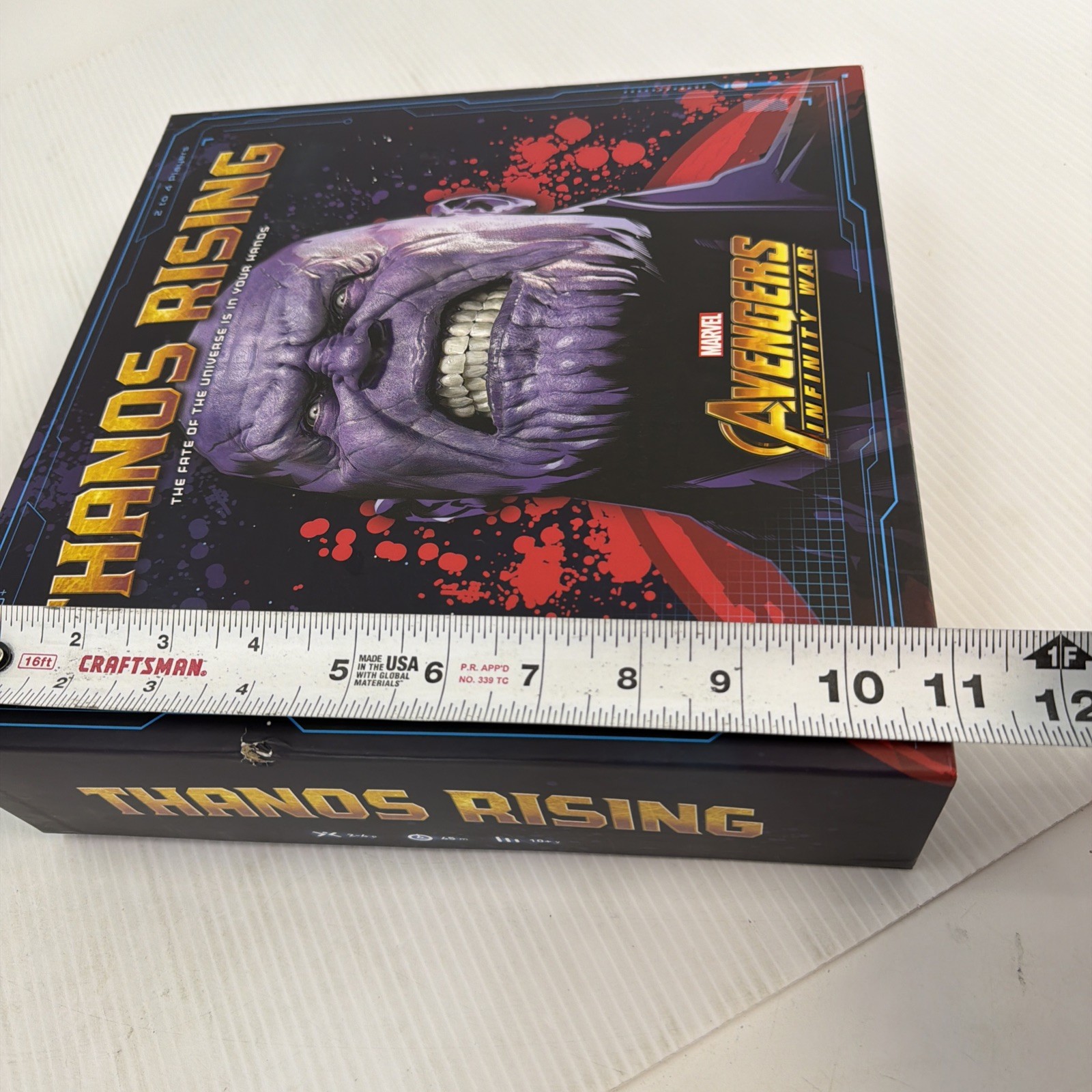 Thanos Rising Avengers Infinity War Board Game Marvel Strategy, 2-4 Players, 10Y