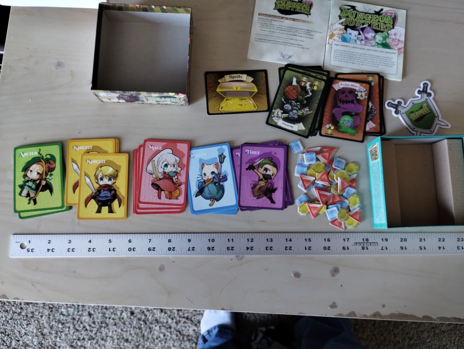 Dungeon Busters Board / Card Game Mayday Games Kickstarter Limited Edition