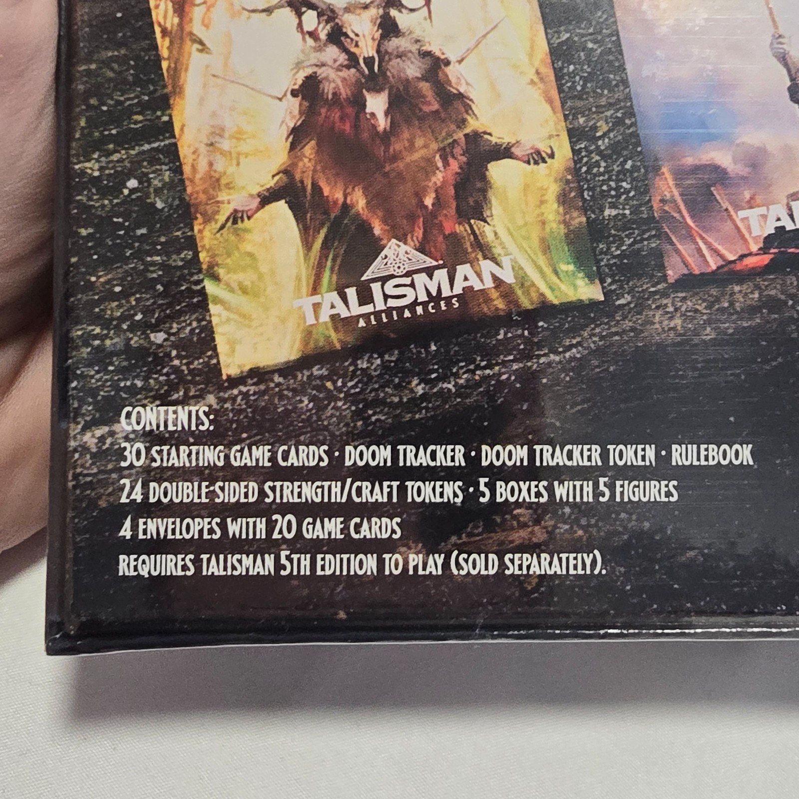 Hasbro Gaming Talisman Alliances: Fate Beckons Board Game Expansion Strategy NEW