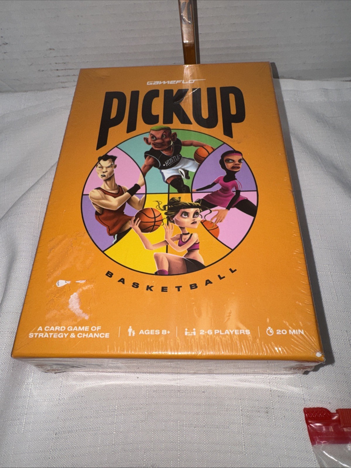 Gameflo Pickup Basketball Card Game Of Strategy 2-6 Players Ages 8+ New Sealed