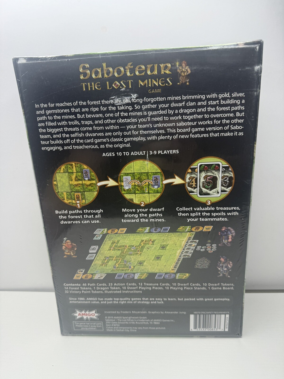 Saboteur The Lost Mines Board Game Sealed
