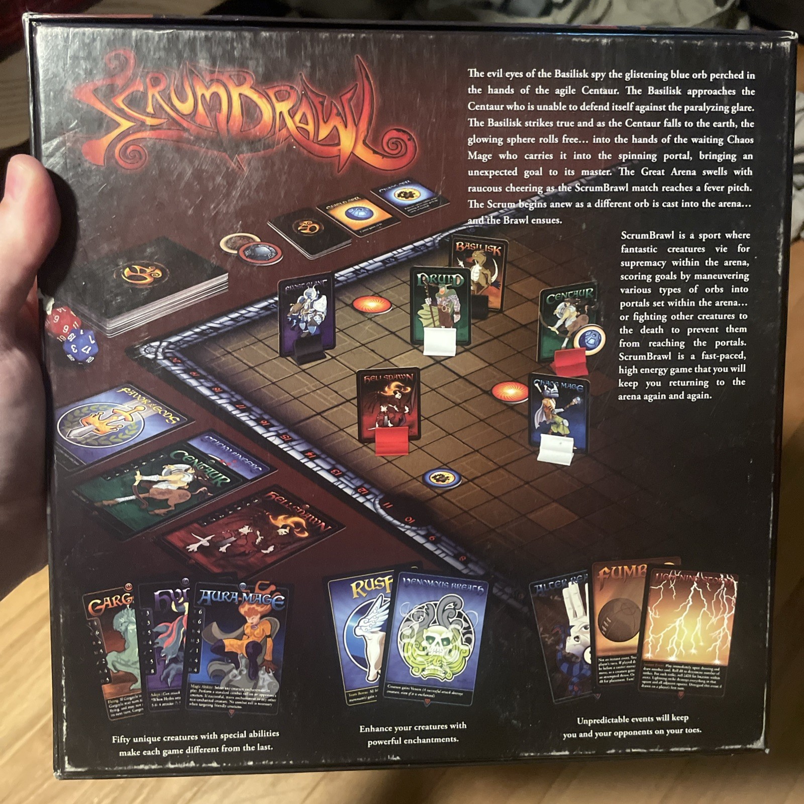 ScrumBrawl Boardgame VicTim FANTASY BOARD GAME ROLE PLAY