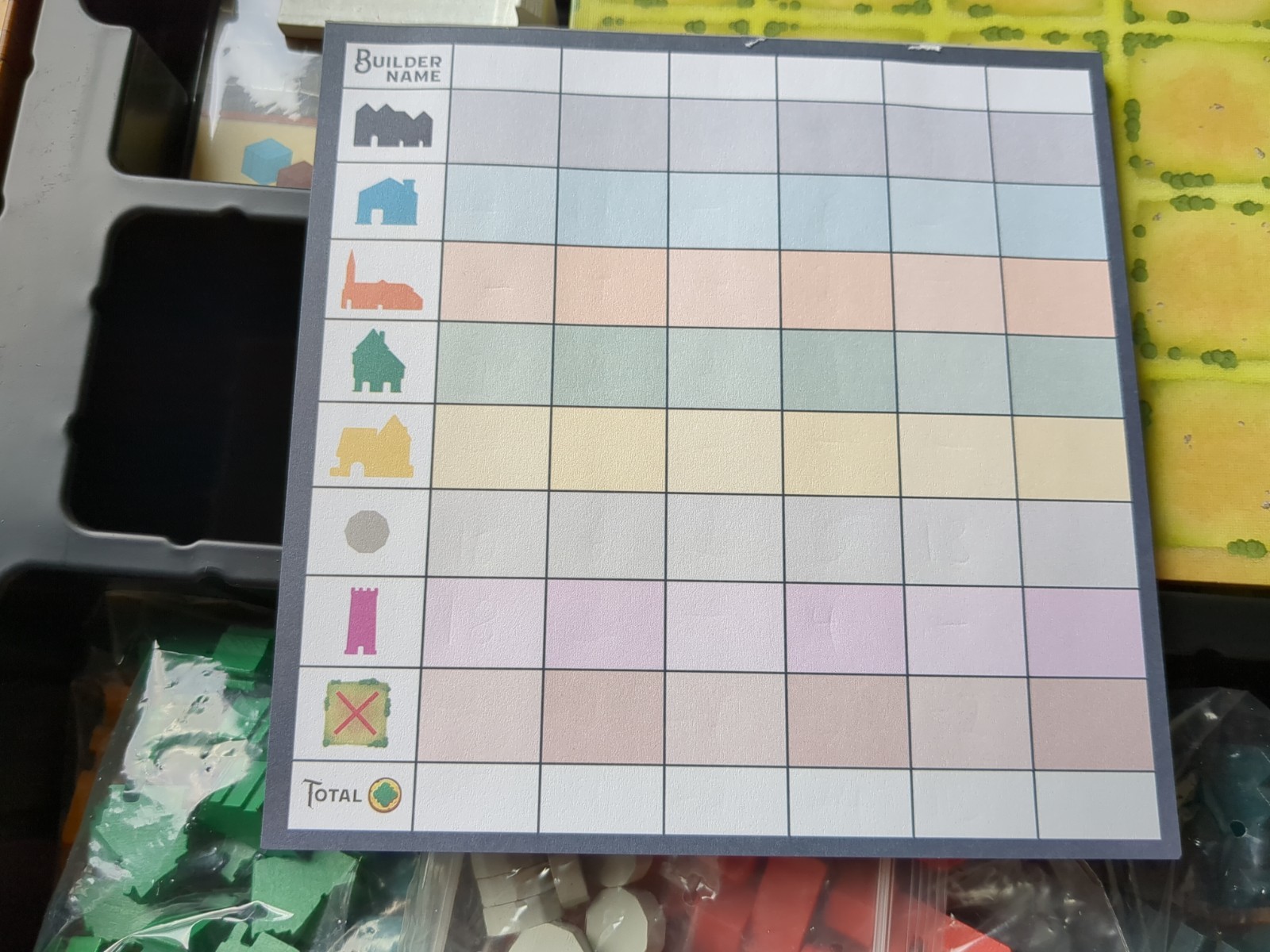 Tiny Towns Board Game, AEG Peter McPherson, 2019 Complete