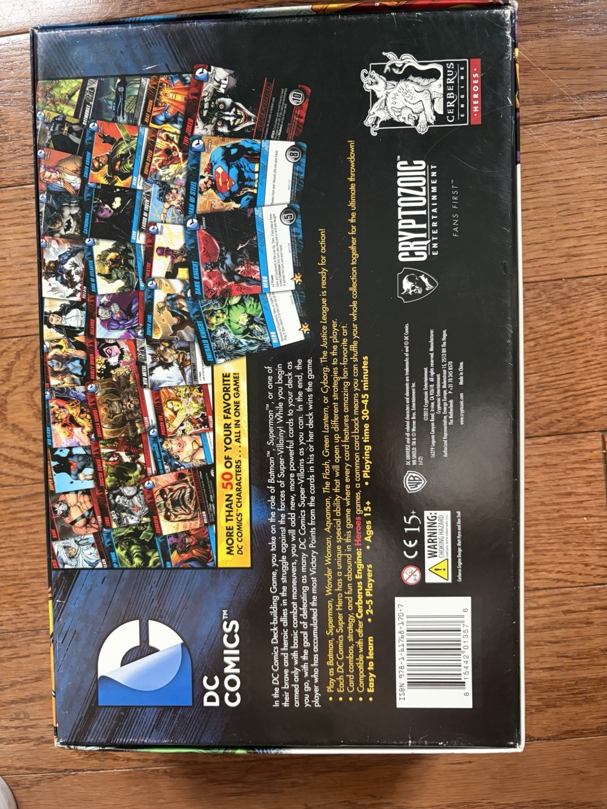 DC Comics Deck Building Game Cryptozoic Entertainment Ctz1357