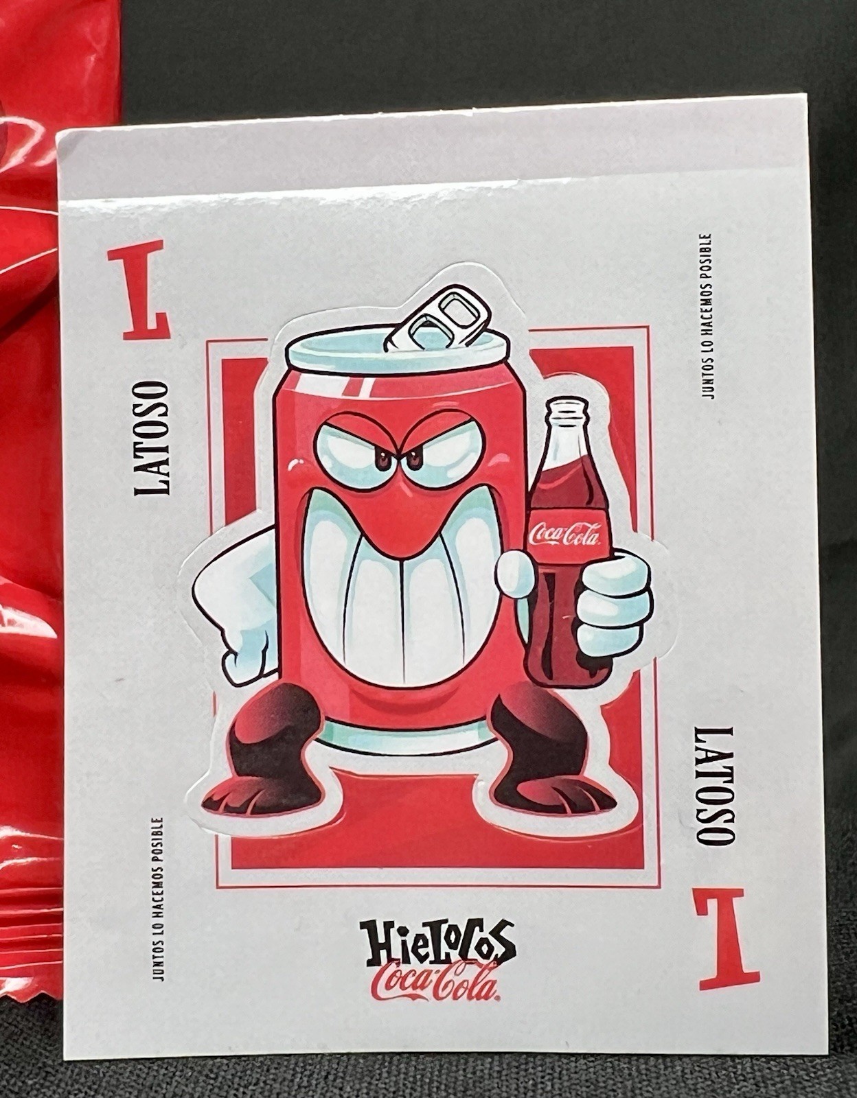 Hielocos Coca-Cola Crazy Bones New Set Latoso In This Pack, Color Change Read