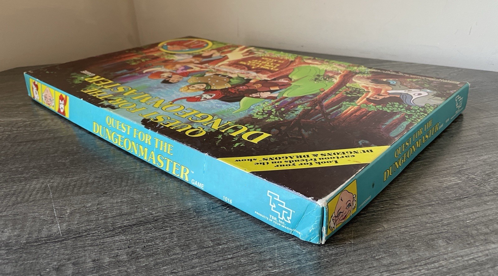 TSR Quest For The DungeonMaster Board Game 1984 Dungeons & Dragons 100% COMPLETE