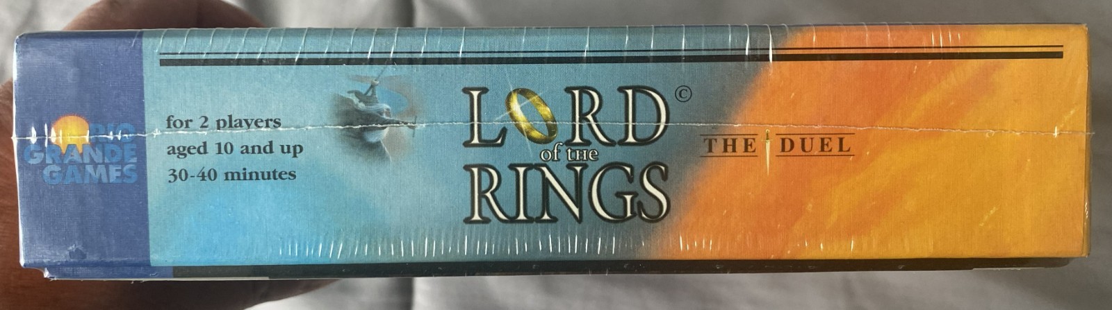 New in Sealed box Lord of the Rings The Duel Game for Two by Rio Grande Games
