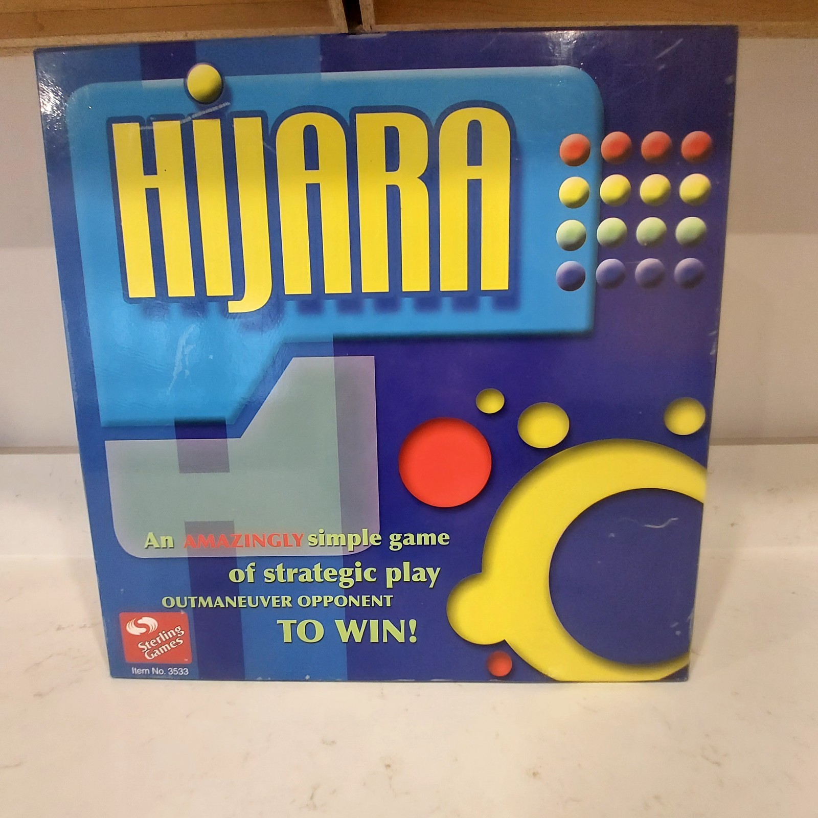 Hijara: Strategy Game By Sterling Games 2003 Sunnywood NO. 3533 Preowned GC.