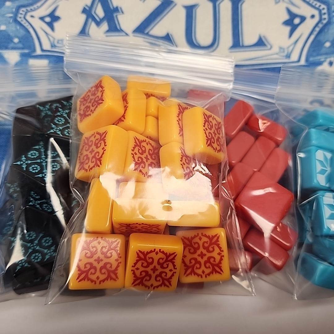 Azul Strategy Board Game 100% Complete Mosaic Tile Placement 2018 Next Move Game