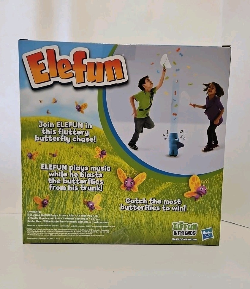 Hasbro Elefun Butterfly Blasting & Catching Game