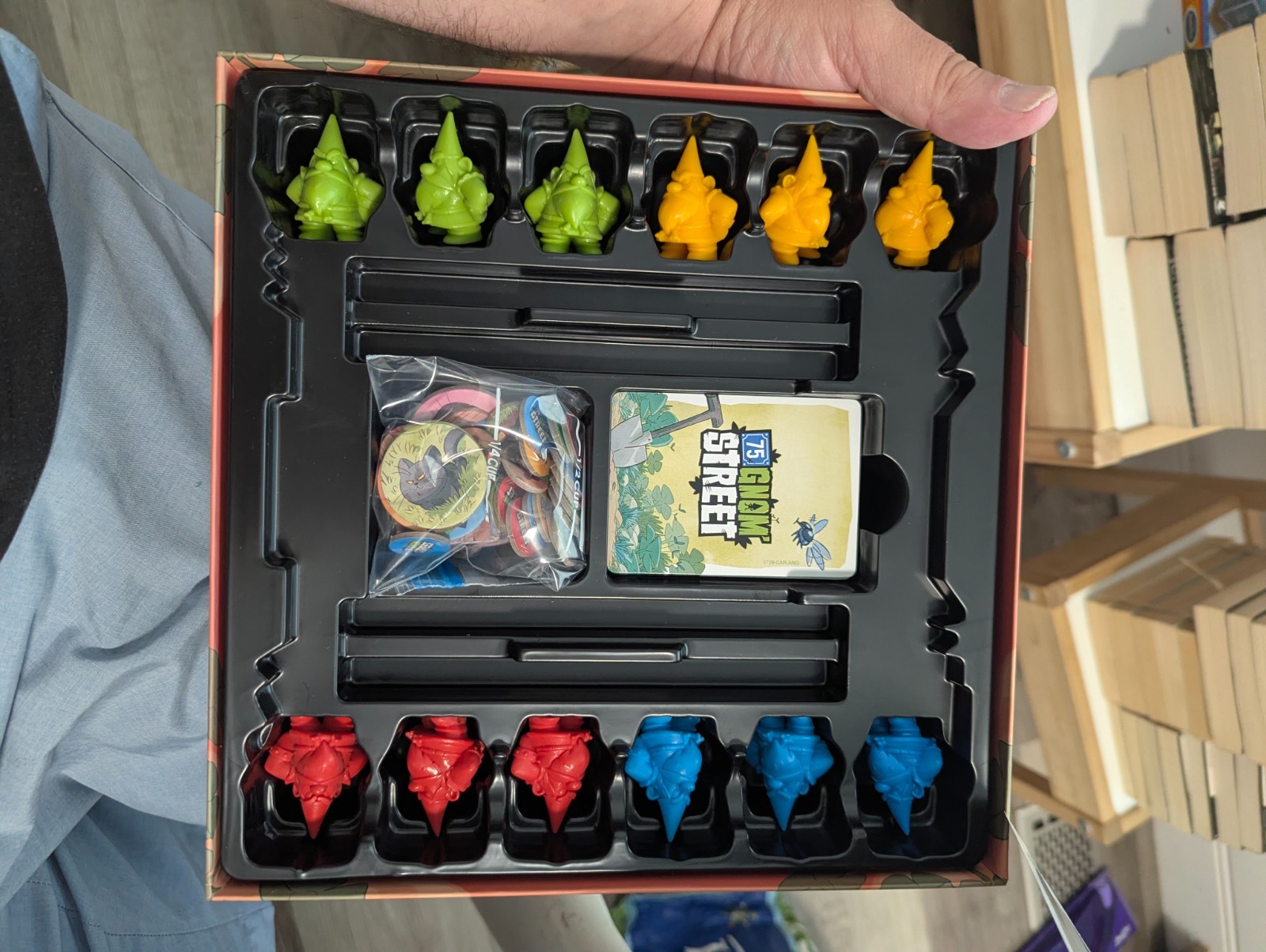 75 GNOM’ STREET Board Game 100% COMPLETE 2016 Area Control Game GNOME