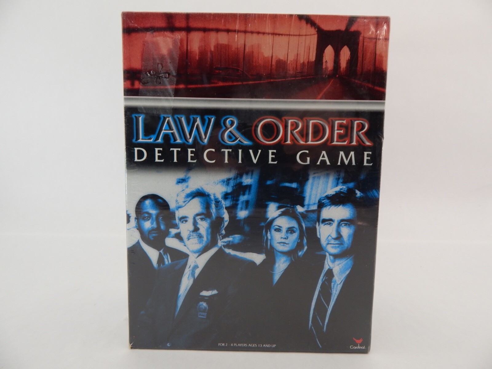 Law & Order Detective Board Game – Cardinal Games 2-4 Players Sealed New In Box