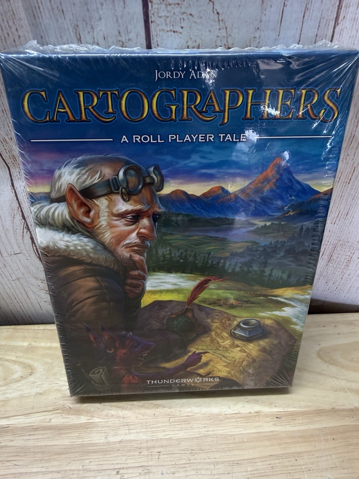 Cartographers: A Roll Player Tale Game Ages 10+ 1-100 Players Factory Sealed