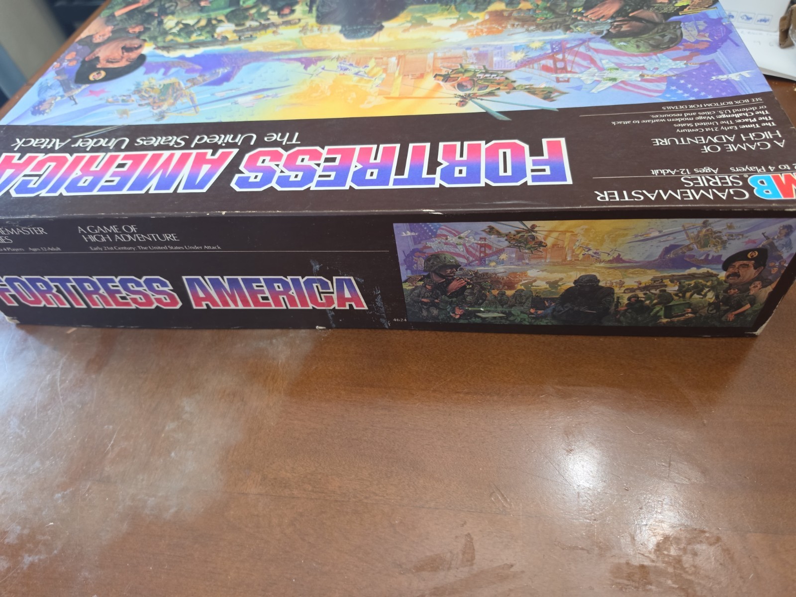 1986 Fortress America Game by Milton Bradley Complete Ready To Play Vintage War