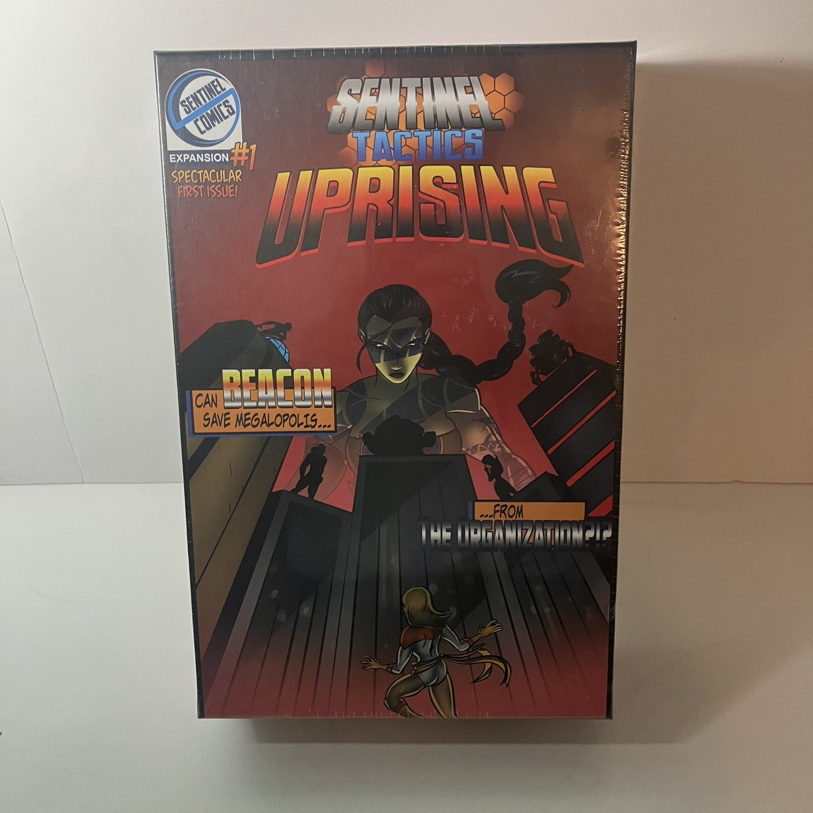 Sentinel Tactics Flame of Freedom Board Game + Uprising Expansion NIS