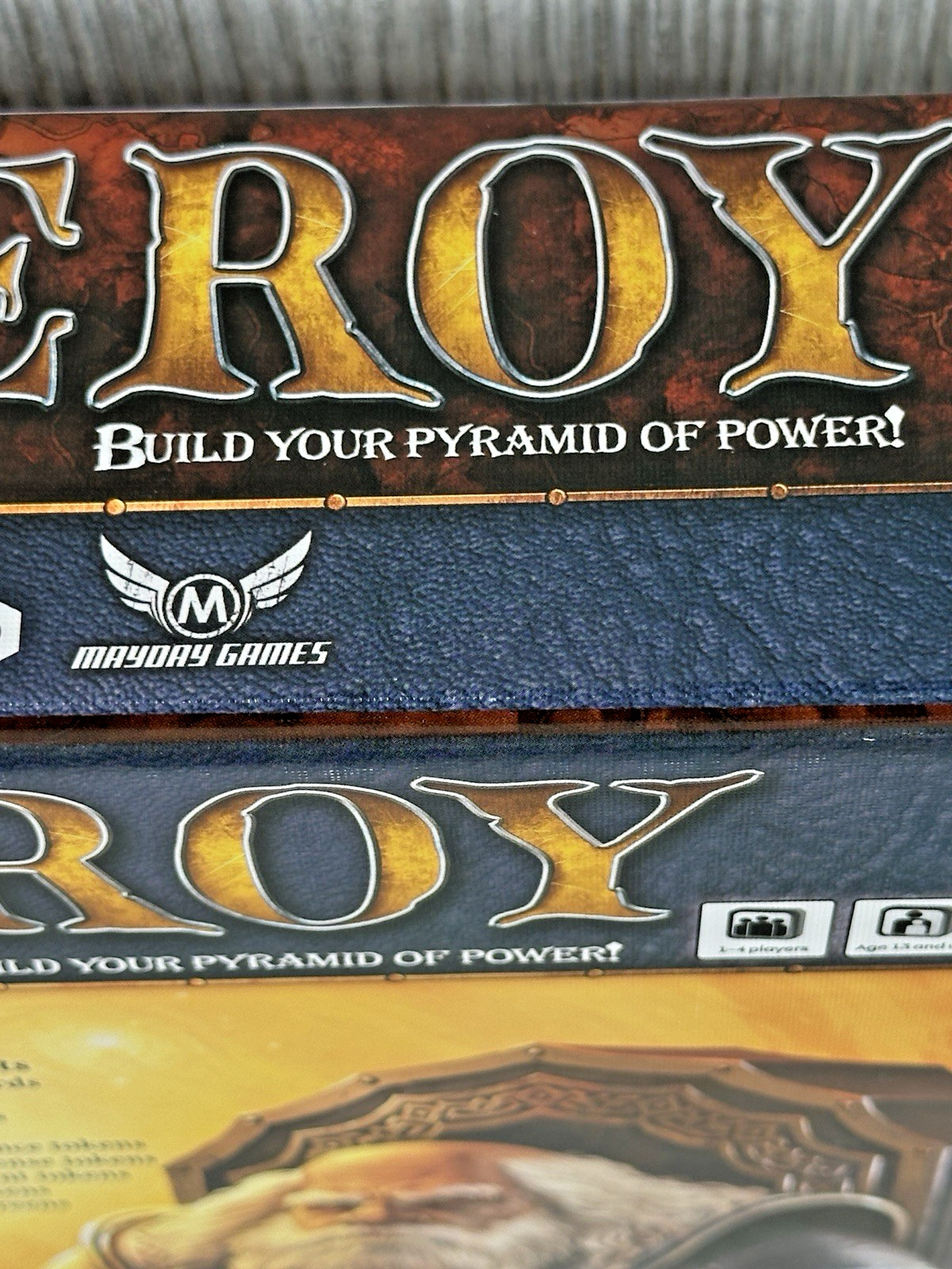 Viceroy Board Game Hobby World Unpunched Cards Sealed Cards Strategy COMPLETE