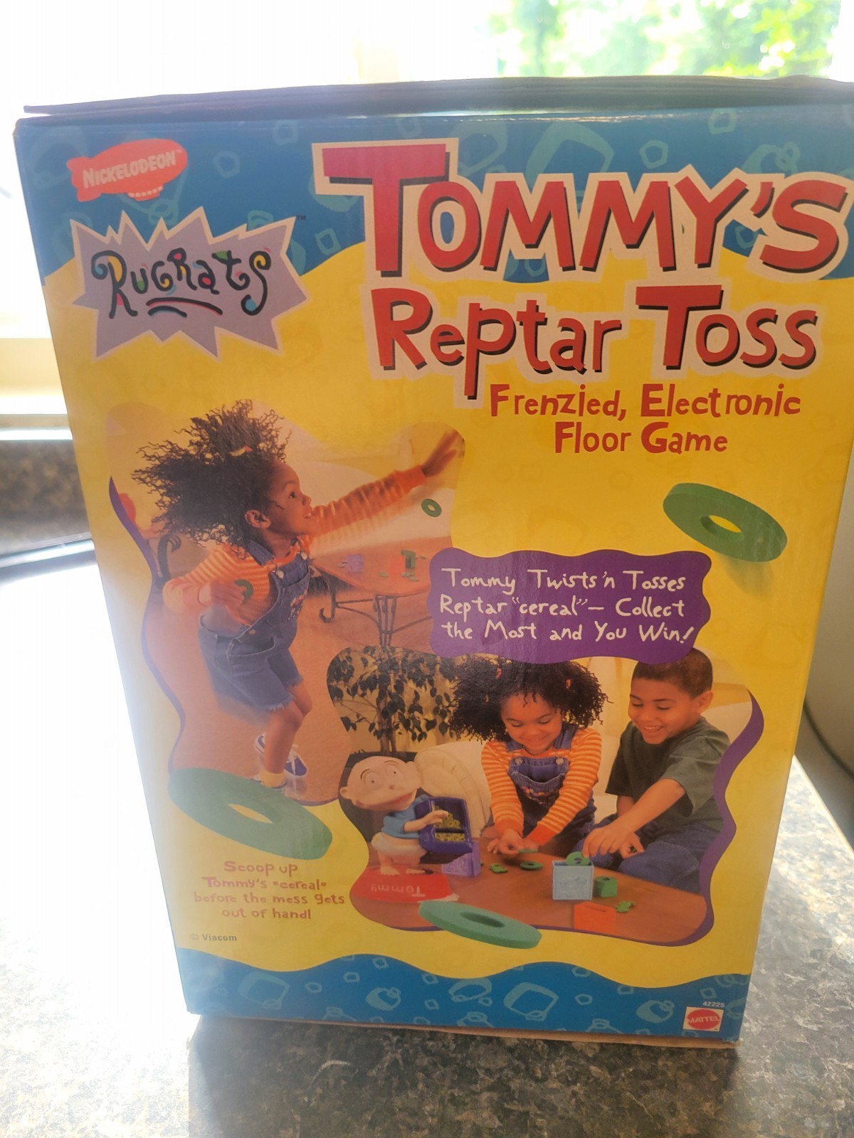Vintage Rugrats Tommy’s Reptar Toss Electronic Game Ages 4+ 2-4 Players