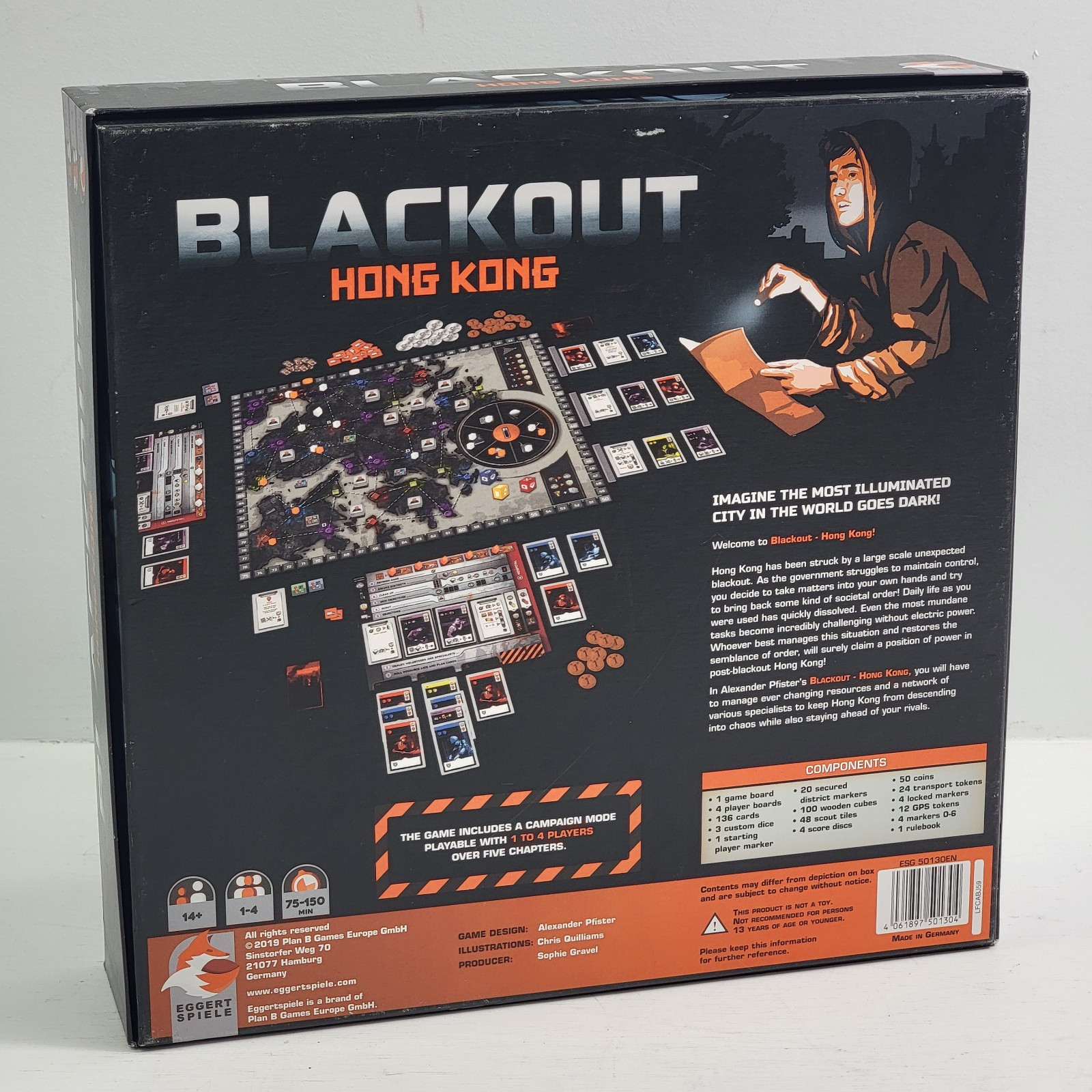 Blackout: Hong Kong | Emergency Family Board Game | Pfister| Eggertspiele | EUC