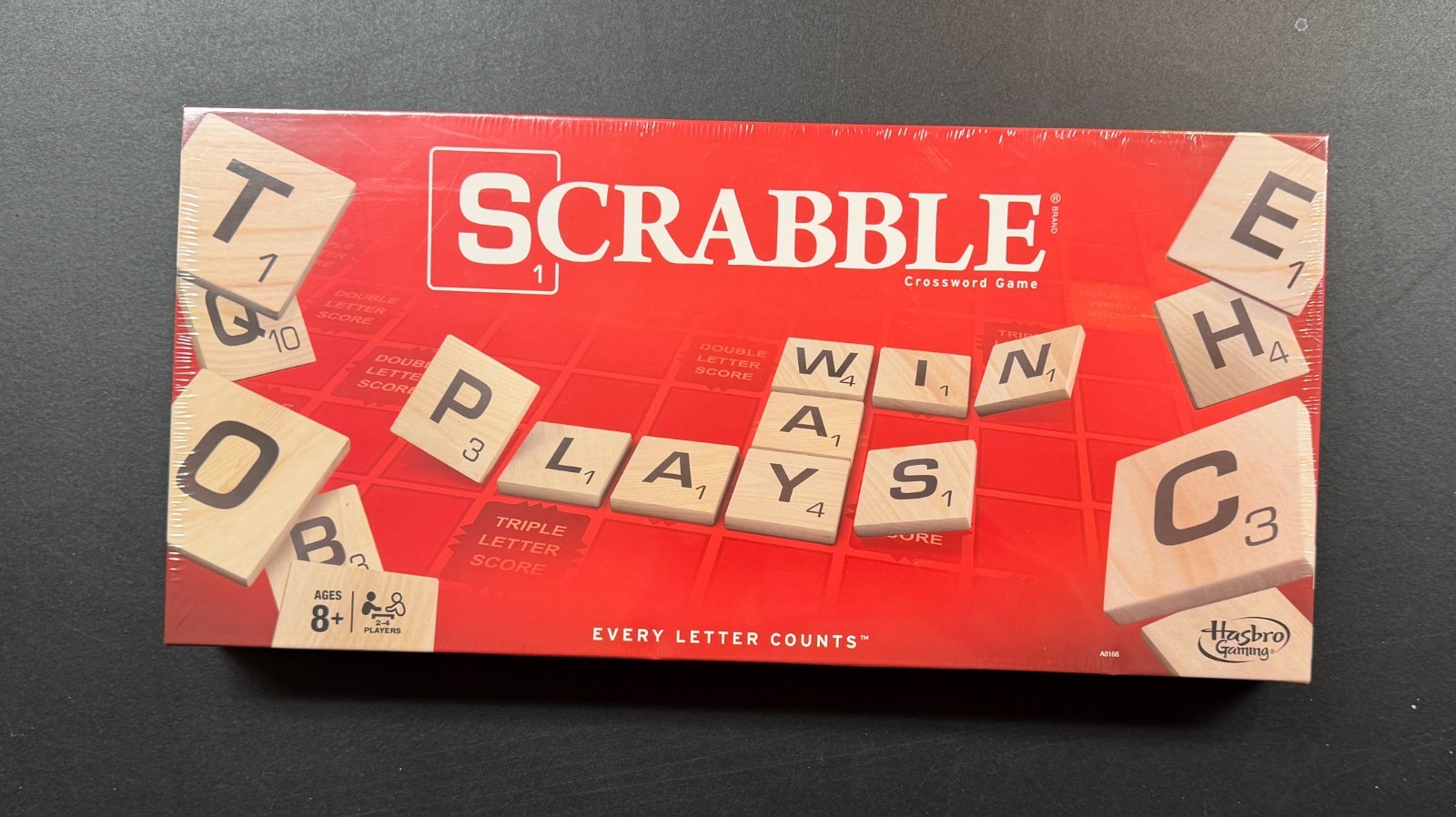 Hasbro Scrabble Game – A8166, New, 2013, Sealed