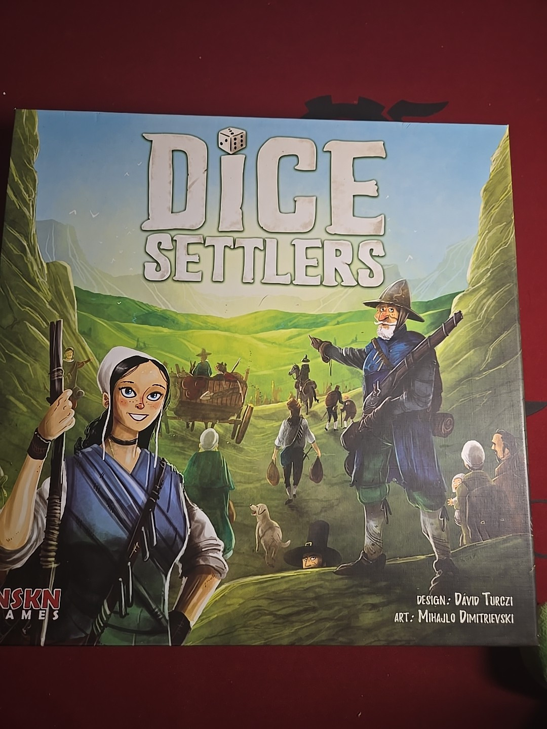 Dice Settlers Board Game [NSKN Games 2018]
