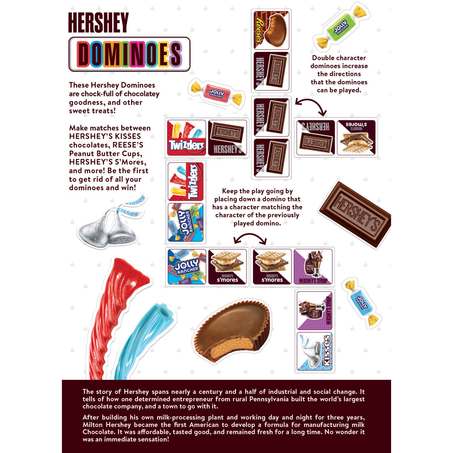 MasterPieces – Hershey’s Picture Dominoes for Kids