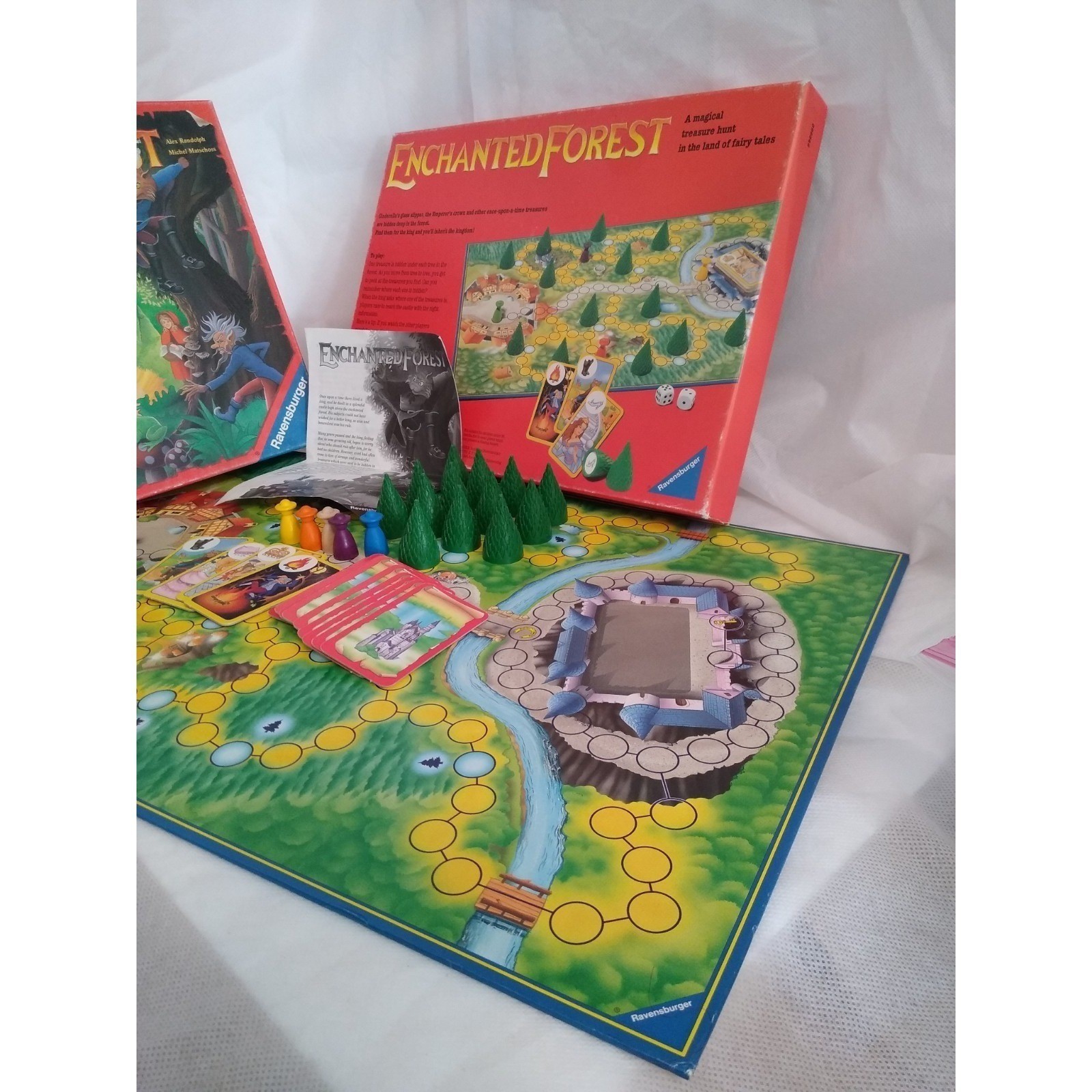 Enchanted Forest Board Game Complete Ravensburger 1994