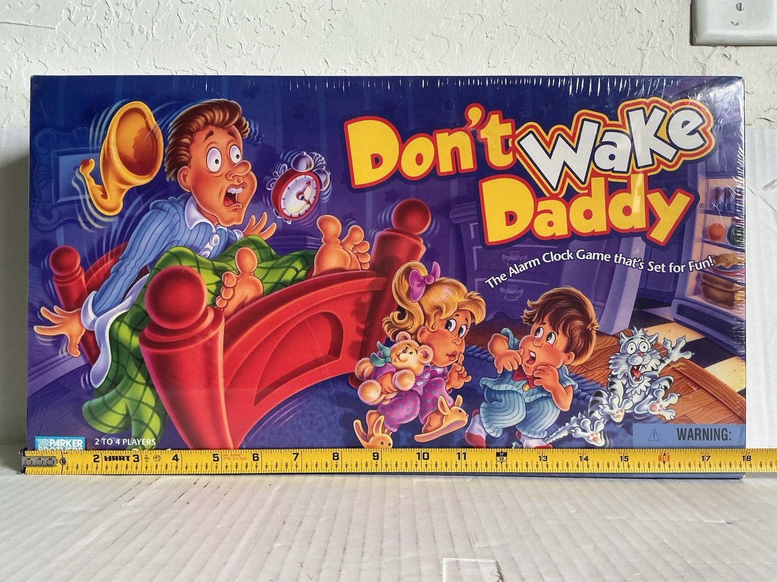 Don’t Wake Daddy Board Game Parker Brothers Hasbro 1997 NEW NOS