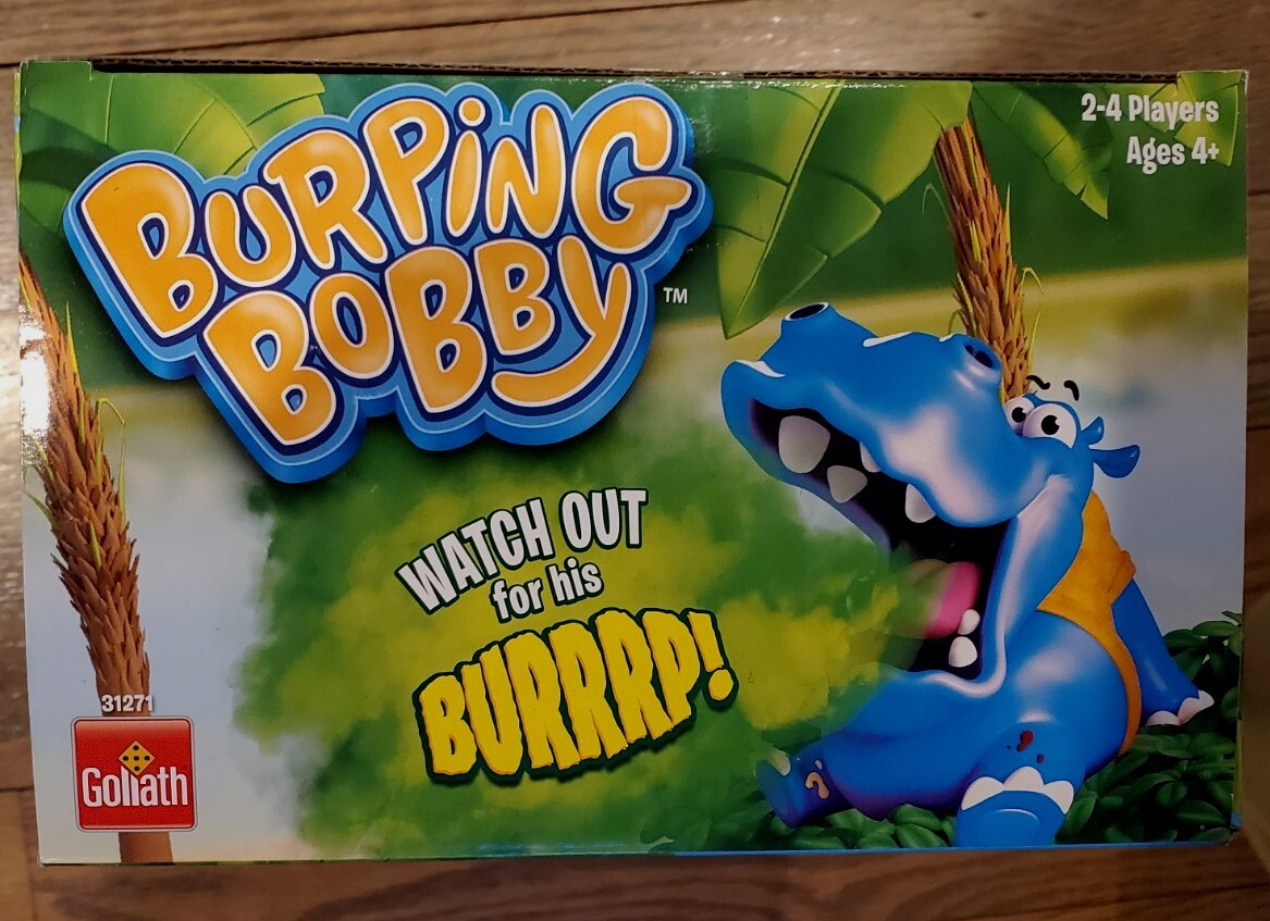 Burping Bobby The Feed The Hippo But Watch Out for His Burp! ✅🤮New And Stinky🤮