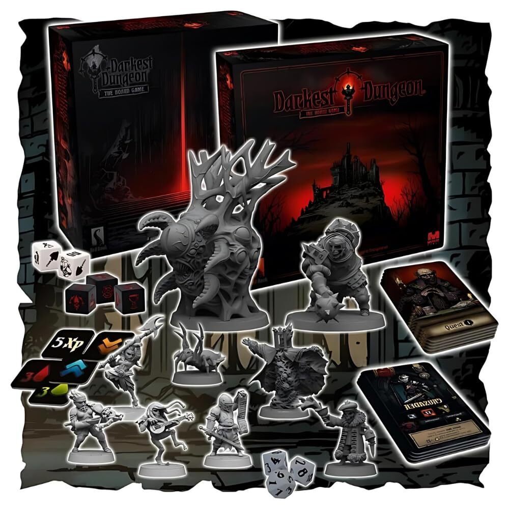Darkest Dungeon 1 to 4 Player Board Game | 90-120 Minutes | Game Night | Teen…