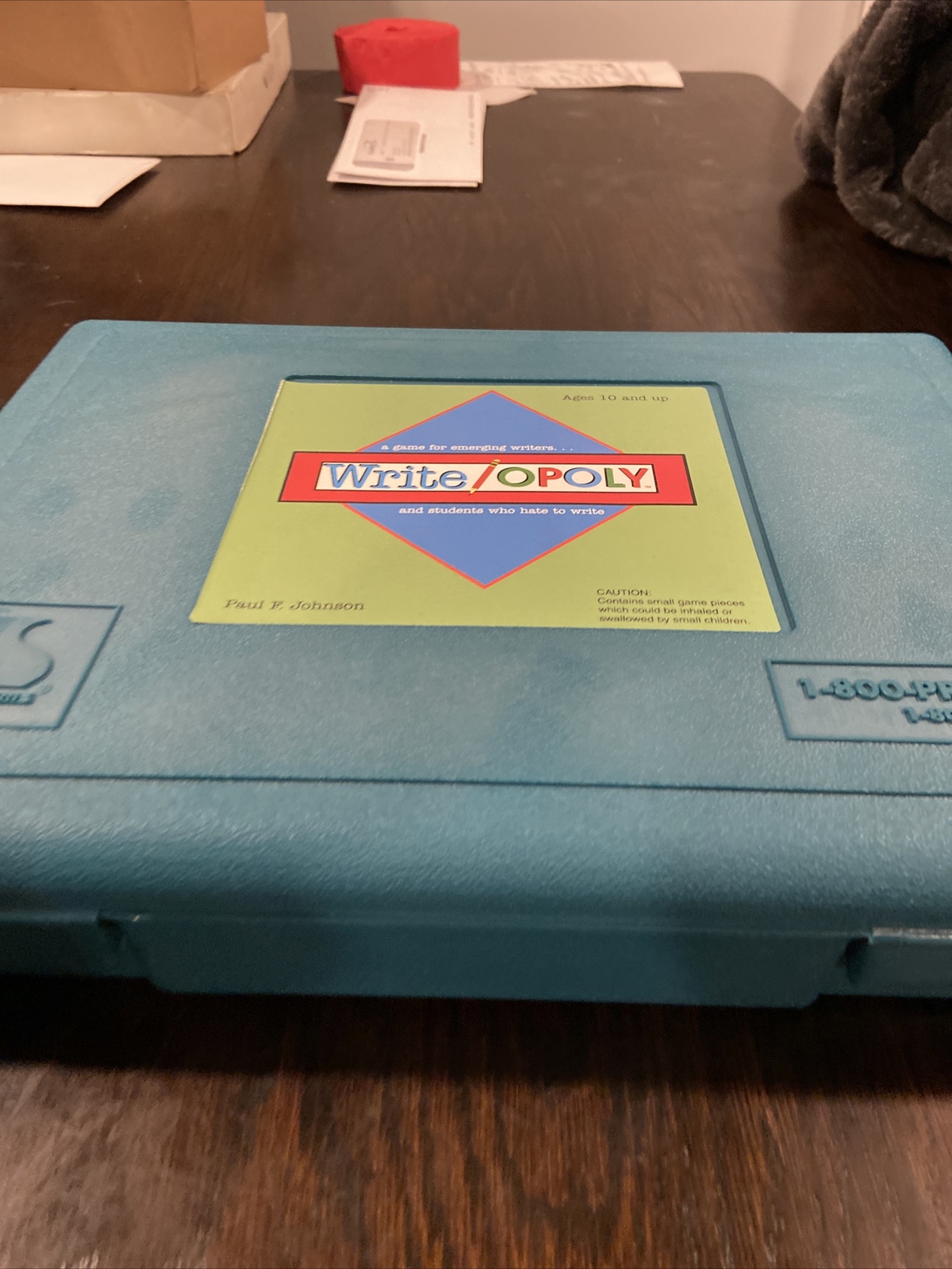 WRITEOPOLY GAME FOR EMERGING WRITERS LINGUI SYSTEM BY PAUL JOHNSON