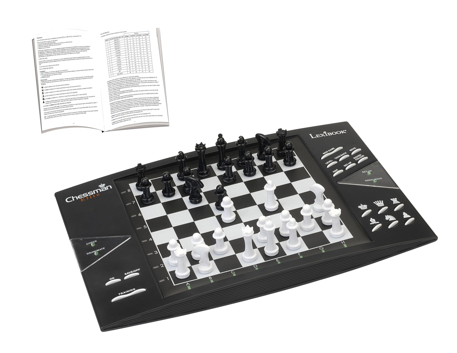 Lexibook, Chessman® Elite, Interactive Electronic Chess Game +, 64 Levels of …