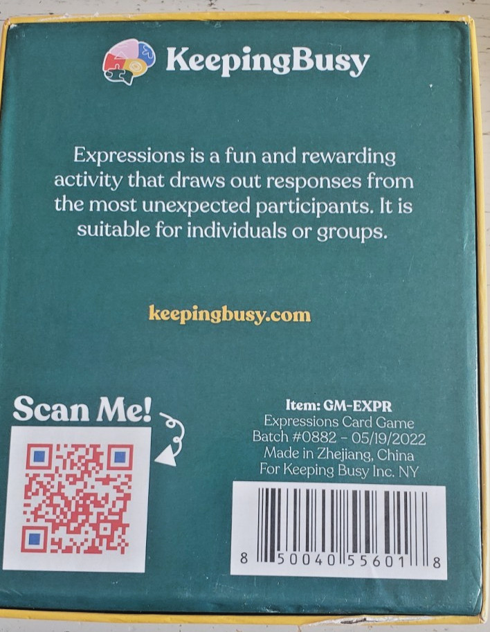 KeepingBusy Tic Tac Toe Game & Keeping Busy Expressions Game