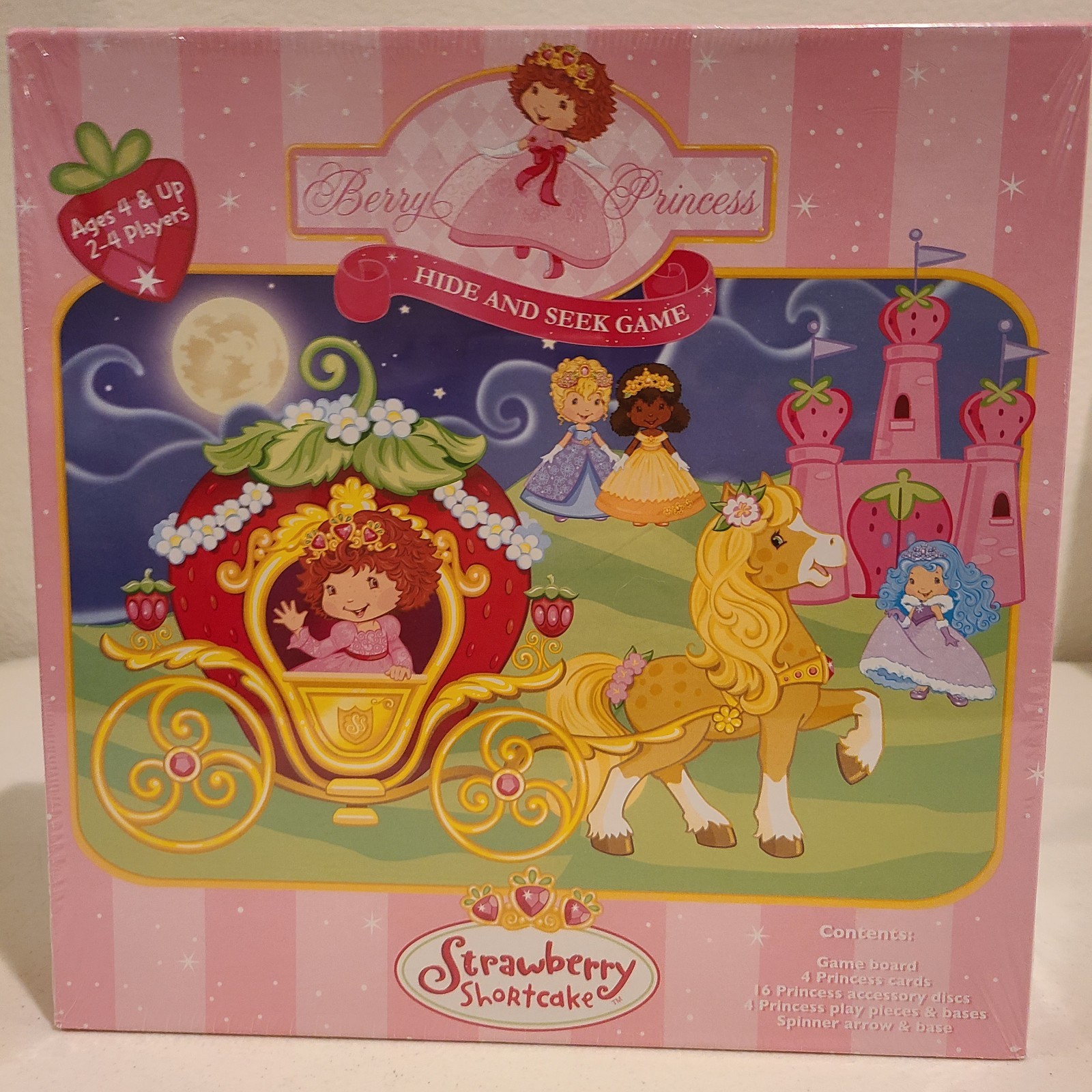 Strawberry Shortcake Berry Princess Hide and Seek Game from 2005- NEW