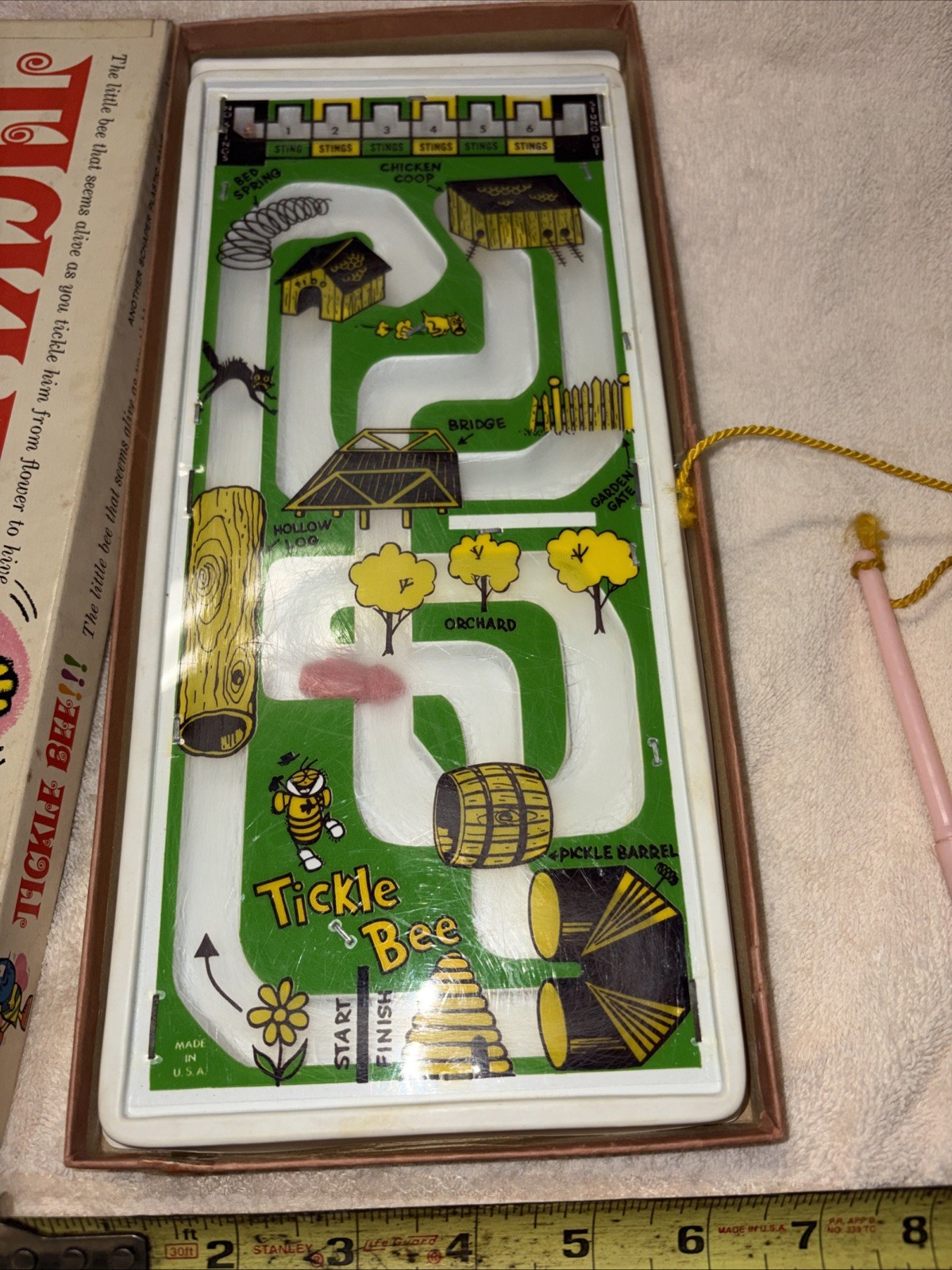Vintage Tickle Bee!!! Game