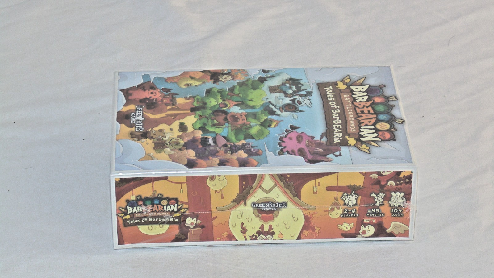 BarBEARian Battlegrounds Tales of BarBEARia Board Game Greenbrier Games Sealed