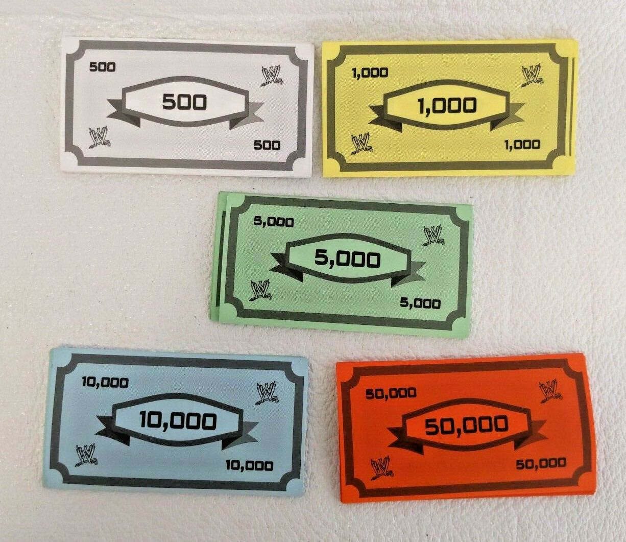 WWE DVD Board Game 2005 Smack Down Raw Replacement Money