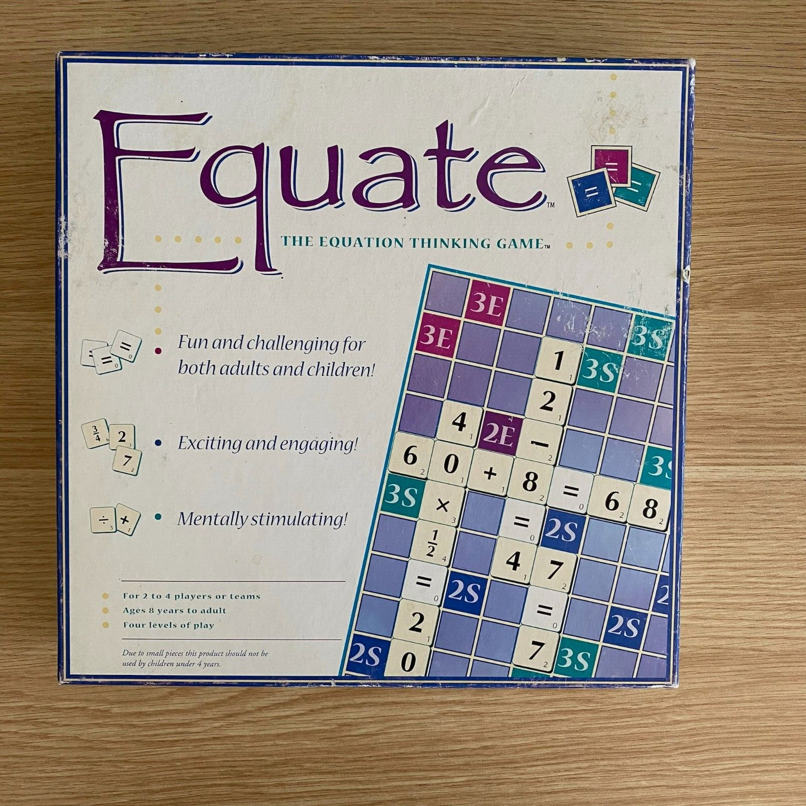 Equate The Equation Thinking Board Game Math Skills Homeschool Classroom