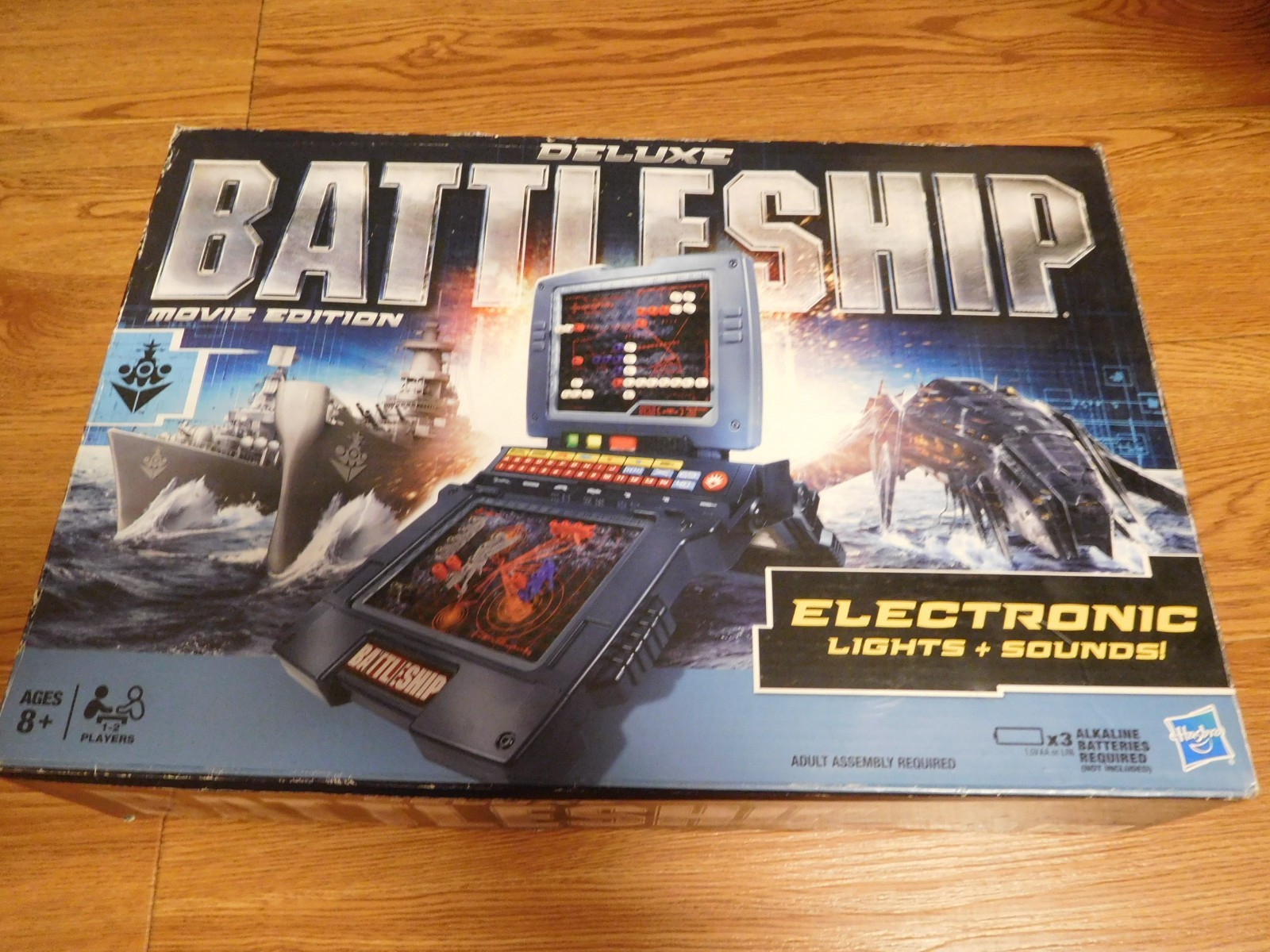 Deluxe Battleship Movie Edition 100% COMPLETE Hasboro 2012 Electronic C-290B
