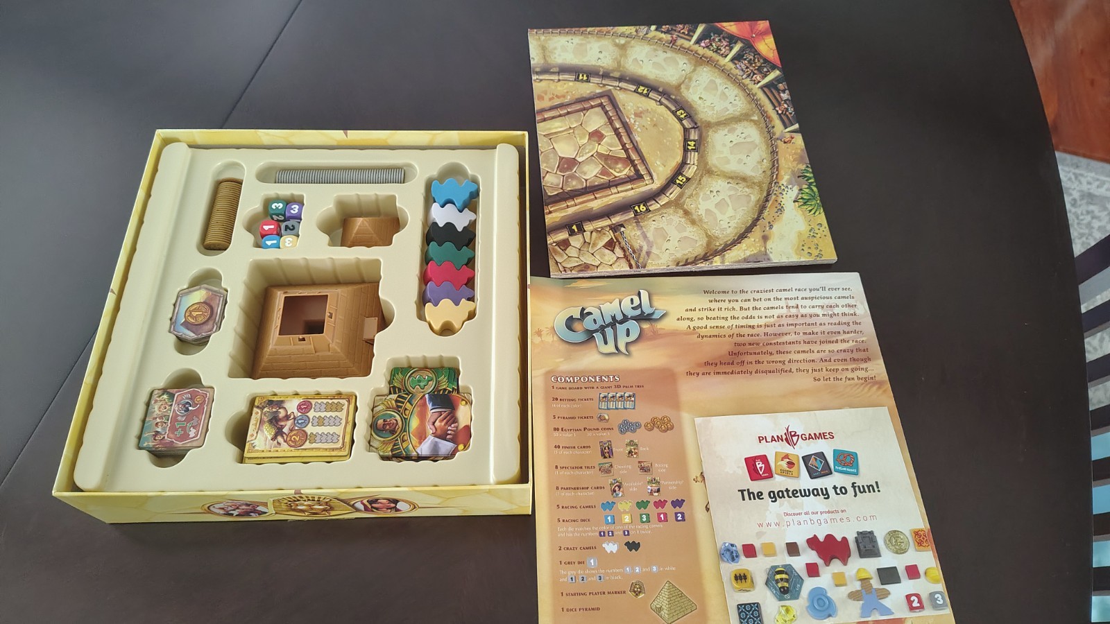 CAMEL UP BOARD GAME – 2nd ED. PRETZEL GAMES by STEFFEN BOGEN – COMPLETE