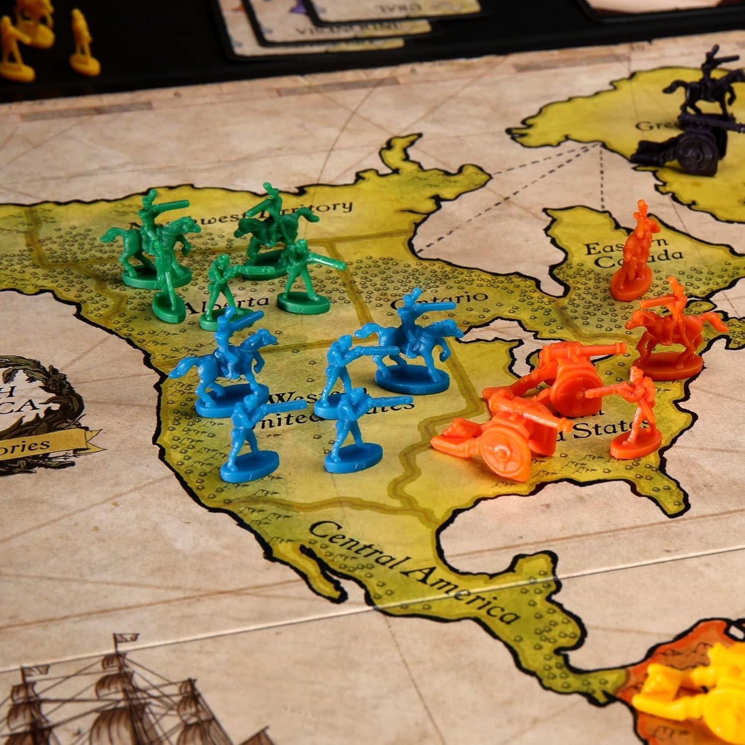 Risk Board Game: Engage in Military Strategy for Teens & Adults, 120 Minutes