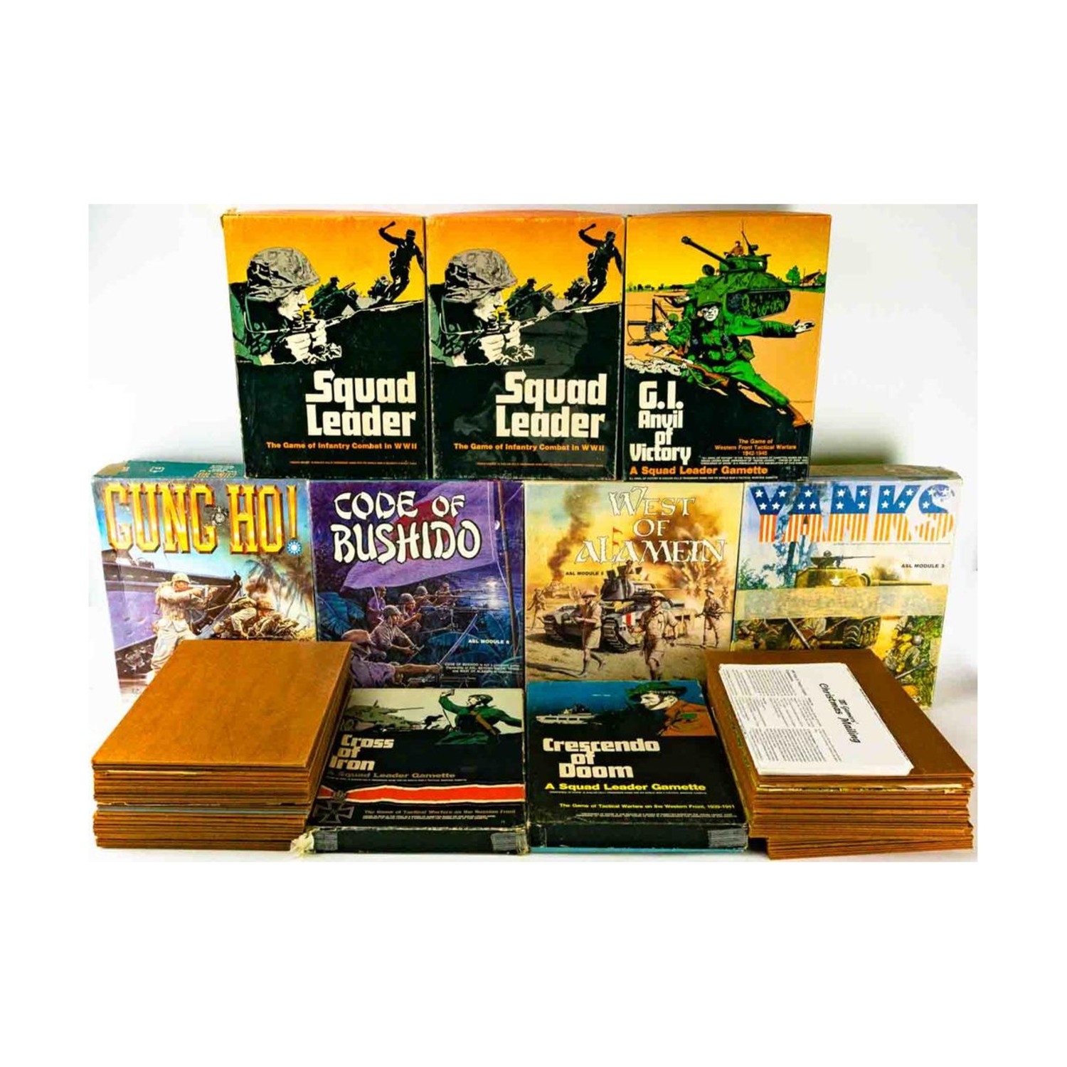 Avalon Hil Squad Leader ASL Components Collection #6 – 39 Pounds of Mate Fair